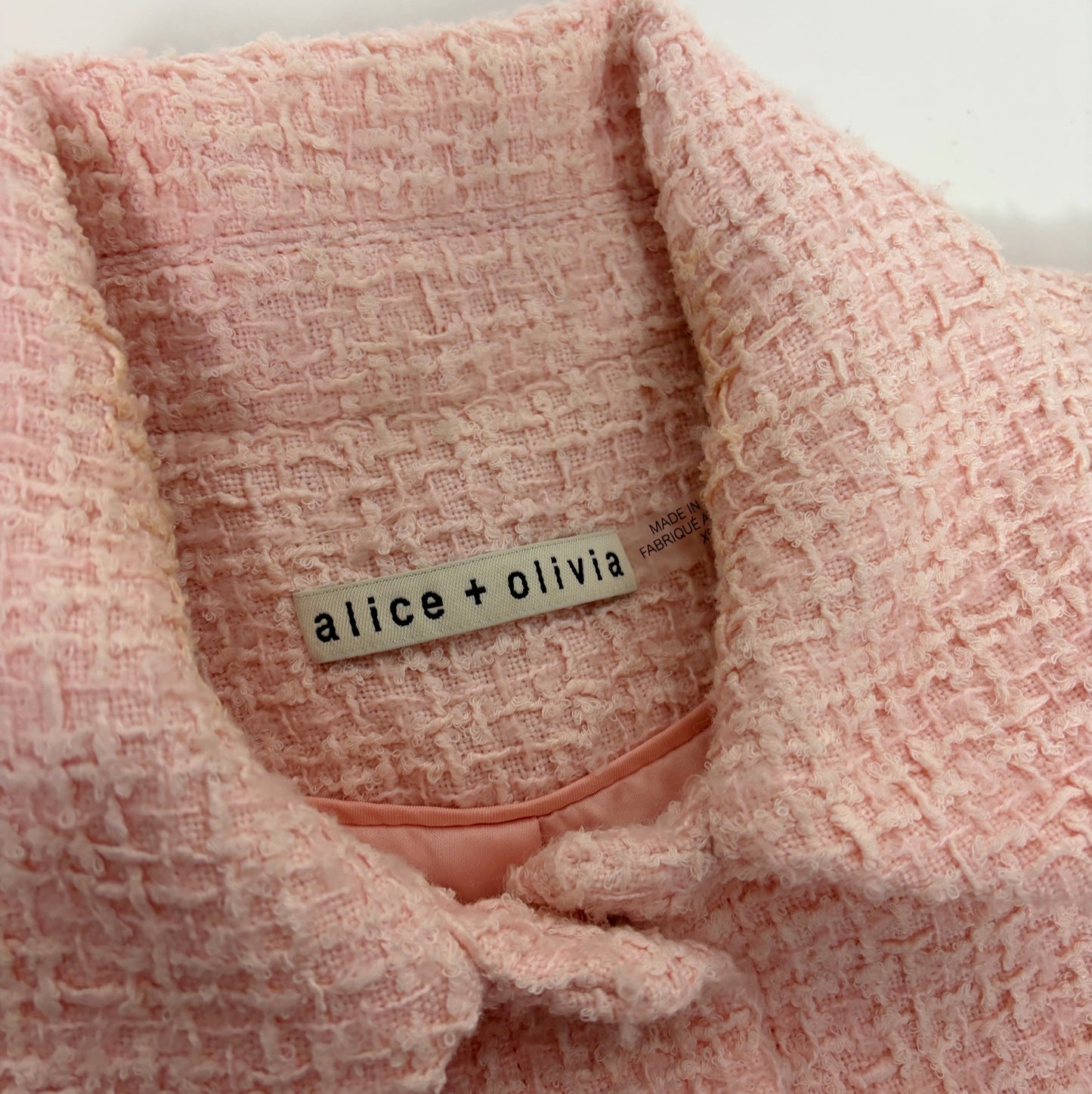 Alice + Olivia Tweed Jacket