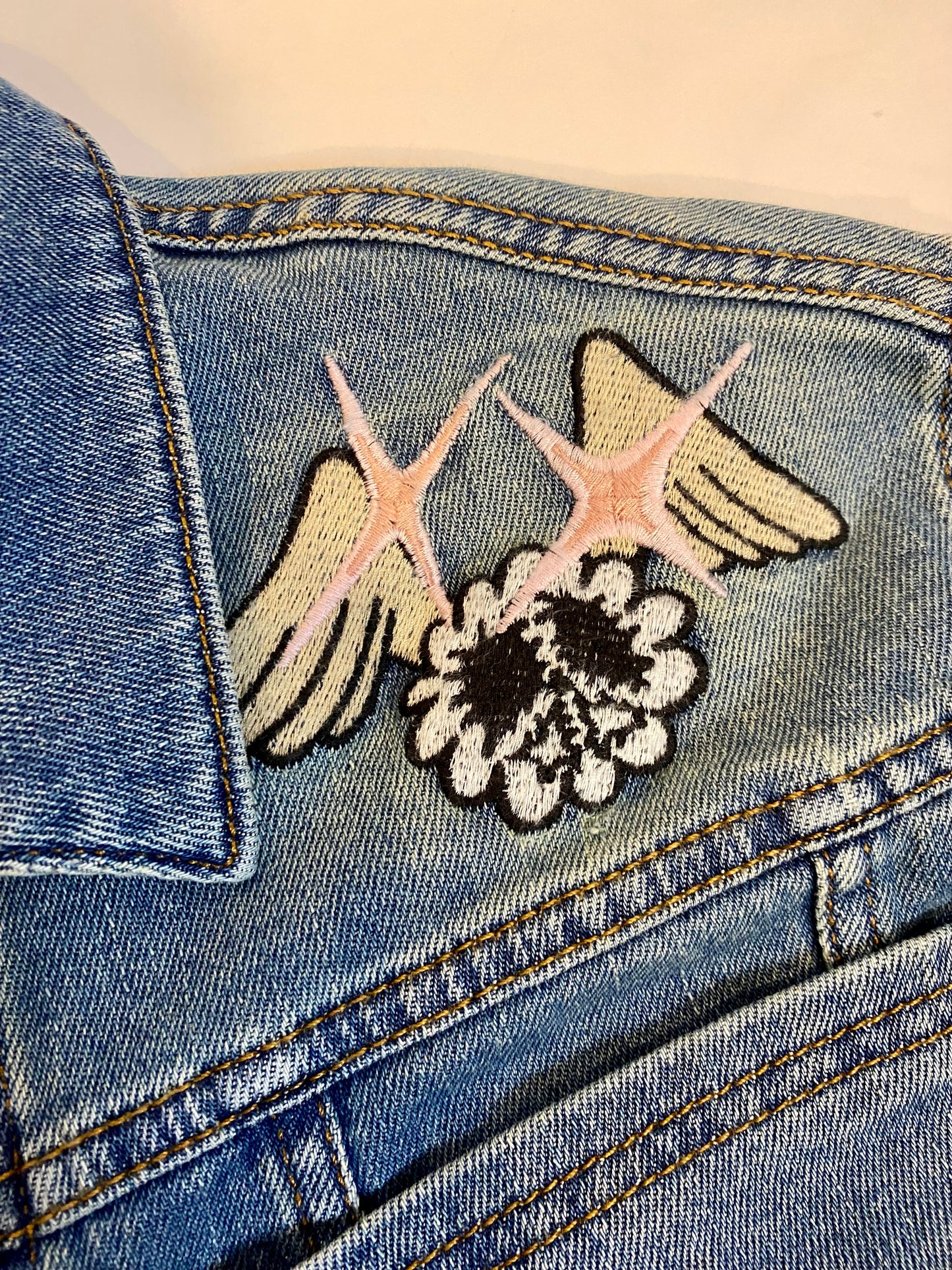 Zadig & Voltaire Butterfly denim jacket