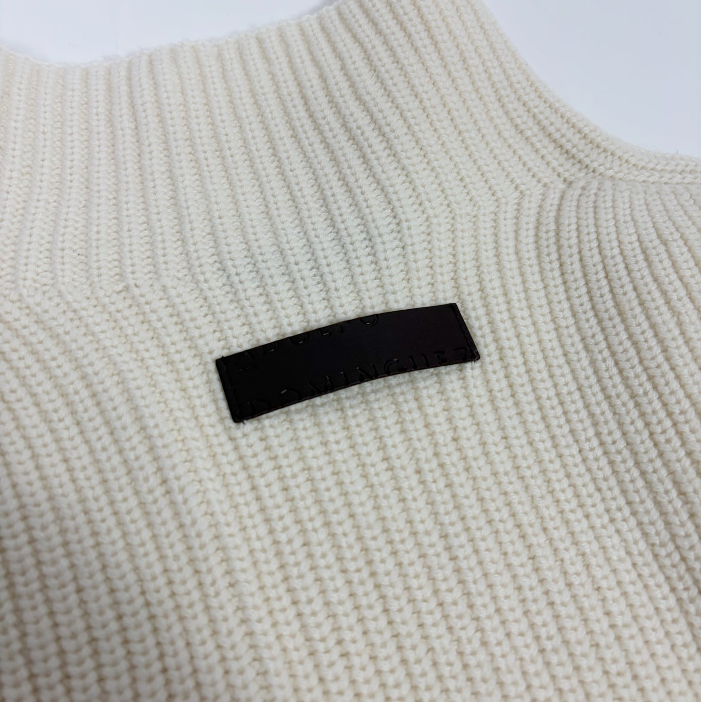 Adolfo Dominguez Cream Sweater Vest