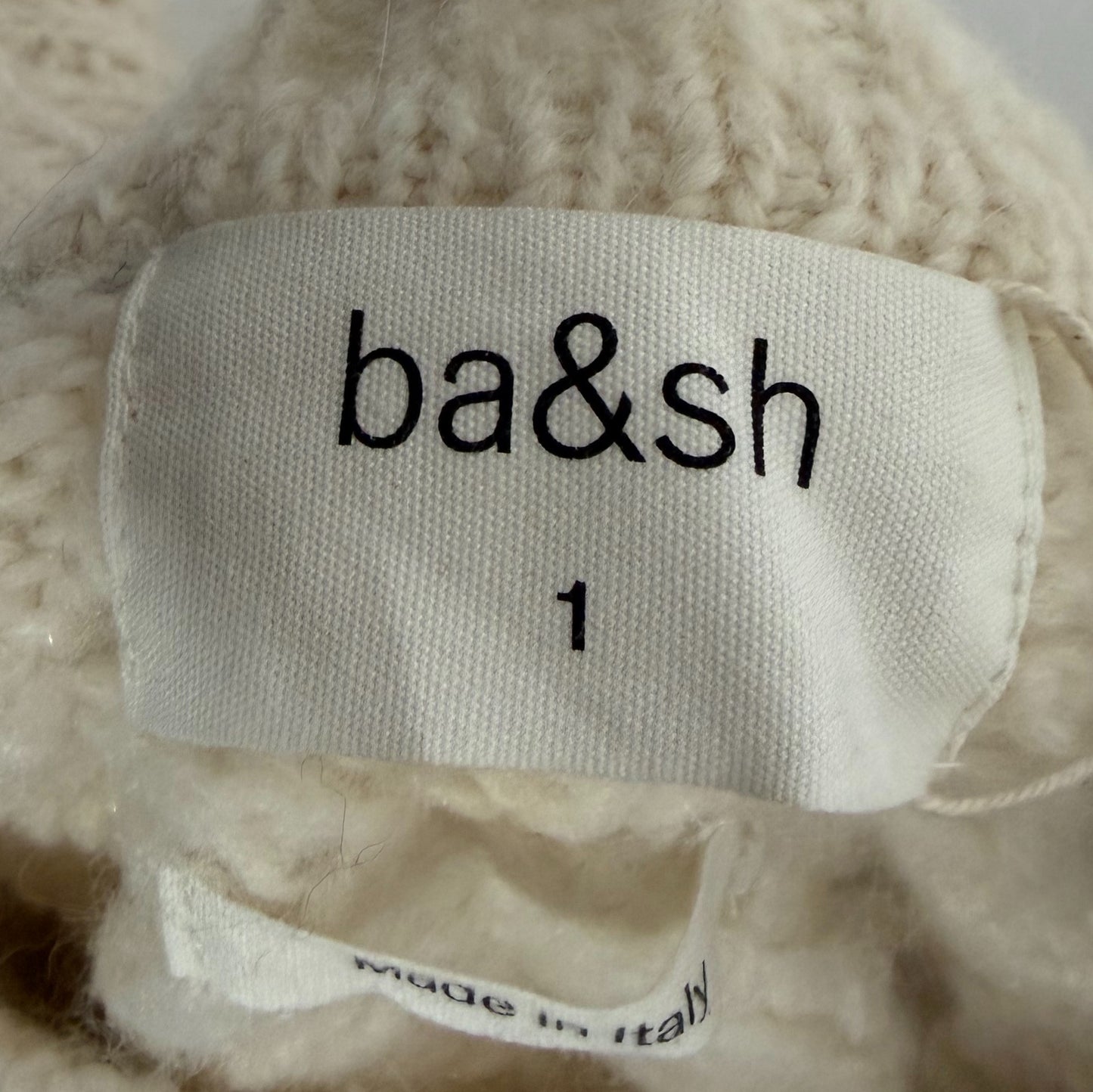 ba&sh Cream Knit Sweater
