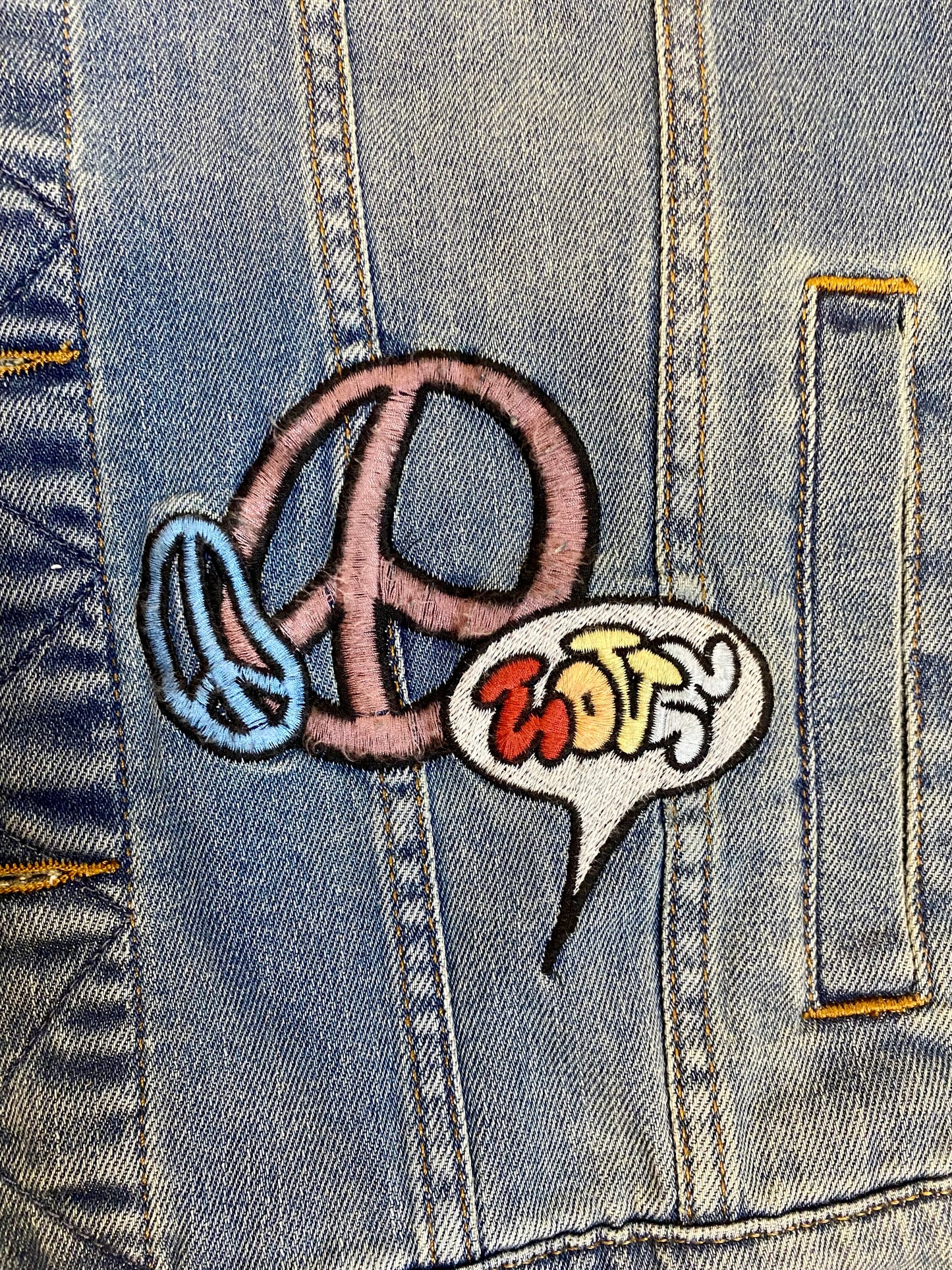 Zadig & Voltaire Butterfly denim jacket