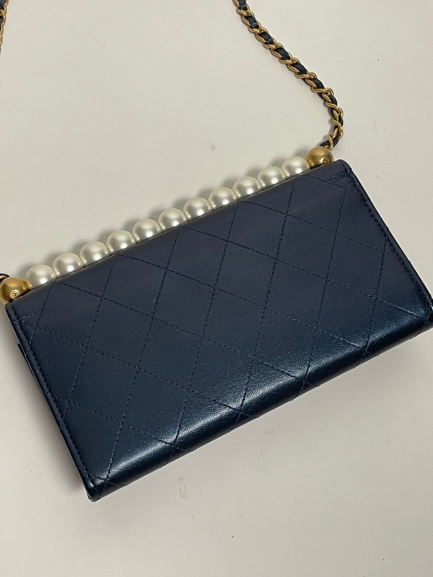 CHANEL pearls WOC