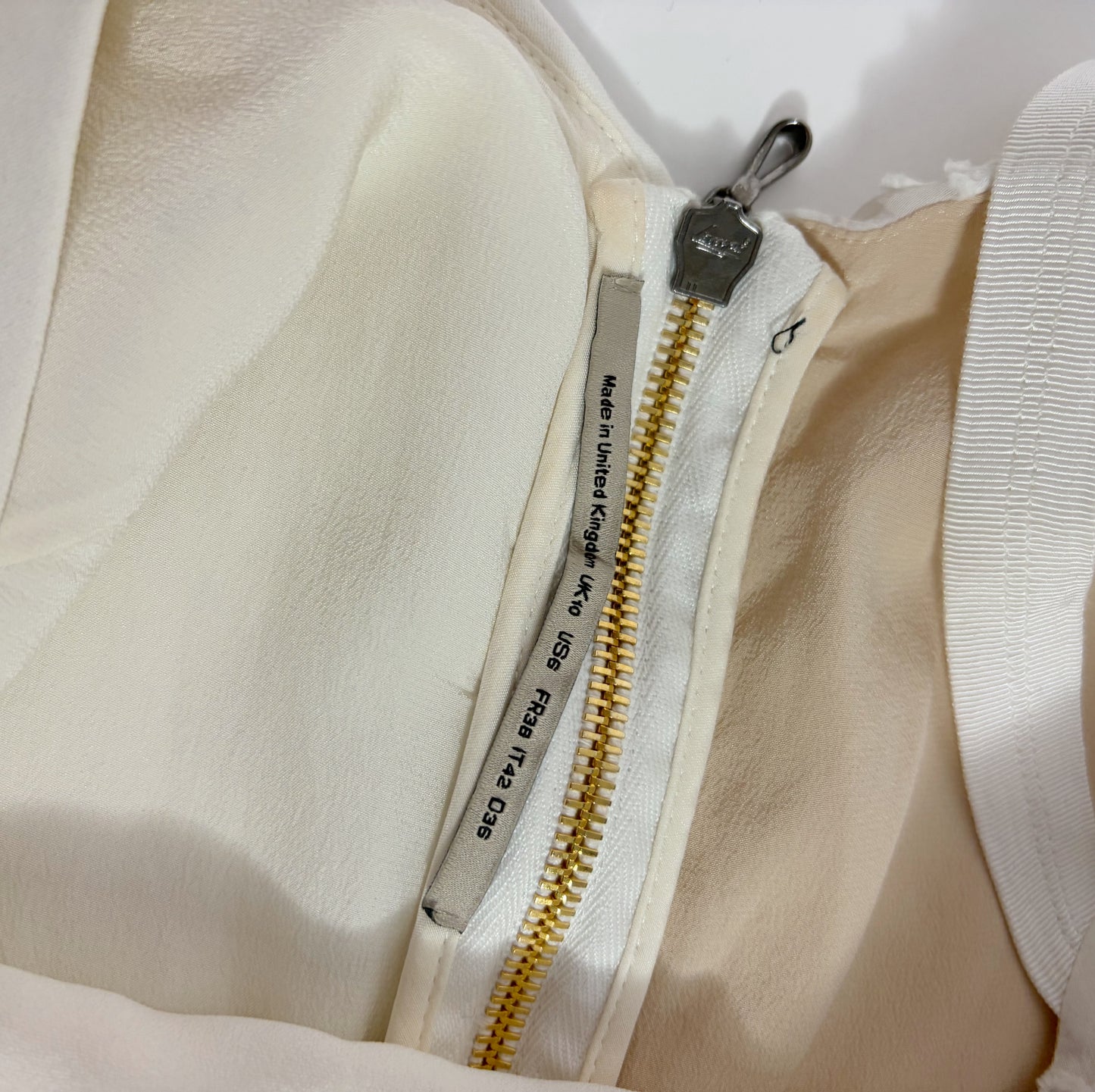 Roland Mouret White Midi Dress