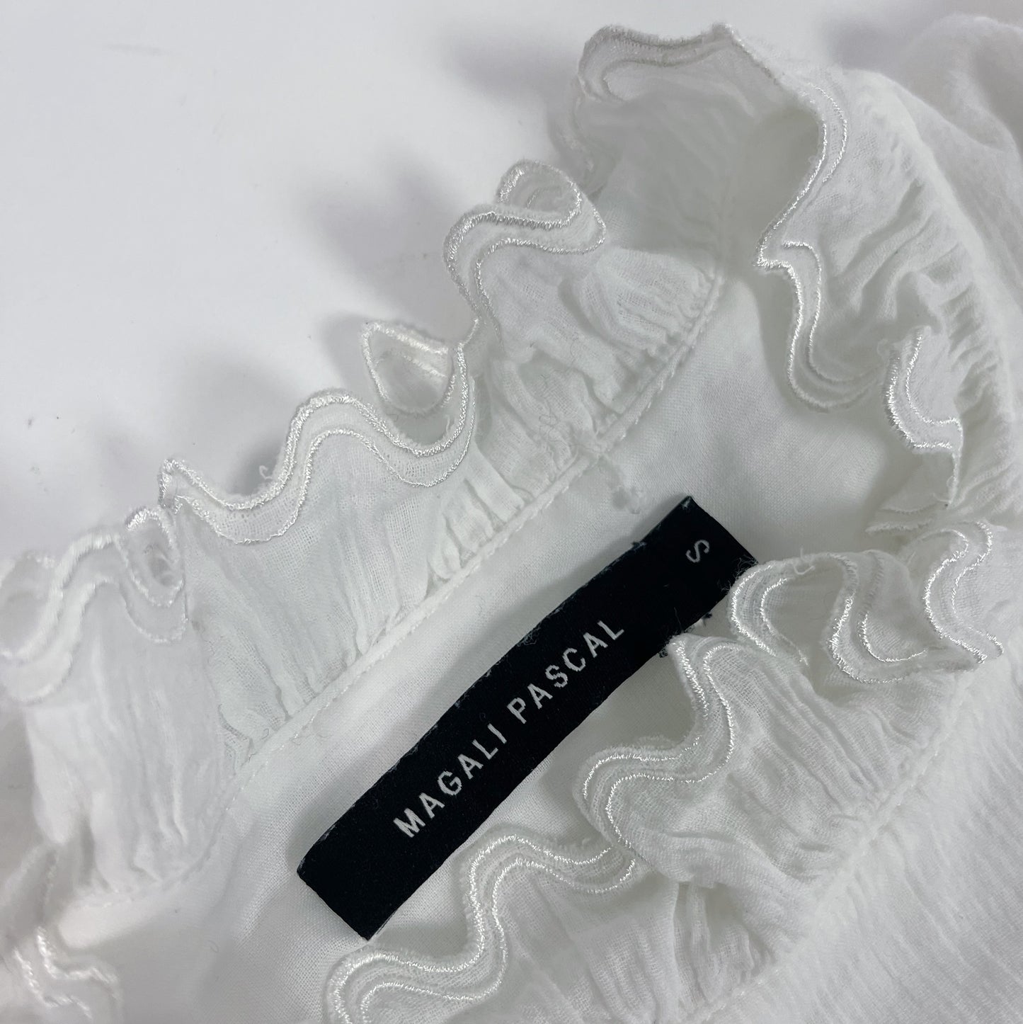 Magali Pascal White Long Sleeved Blouse