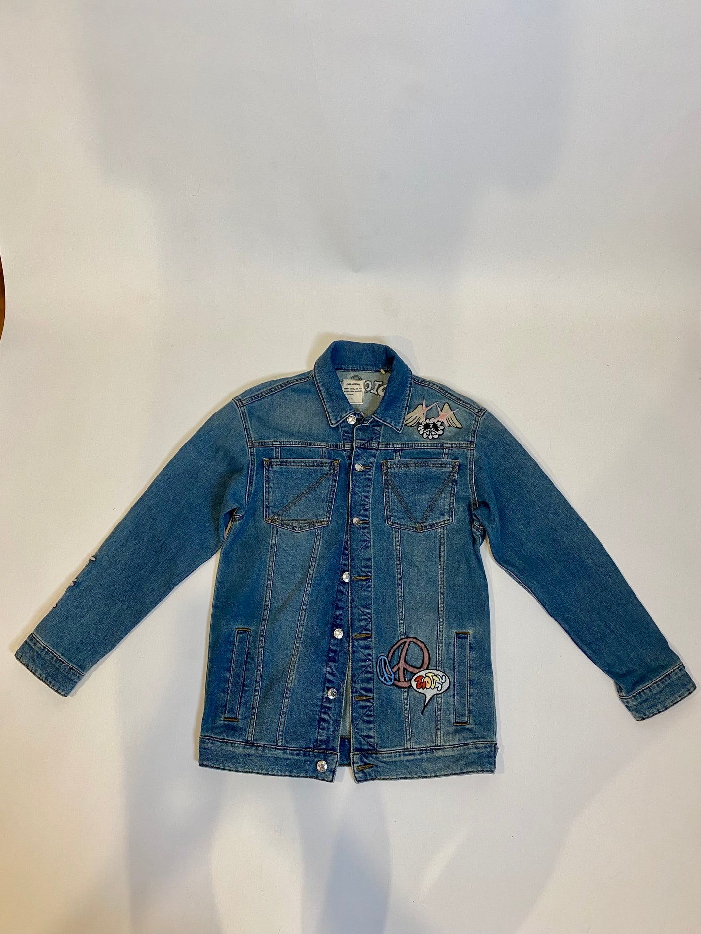 Zadig & Voltaire Butterfly denim jacket