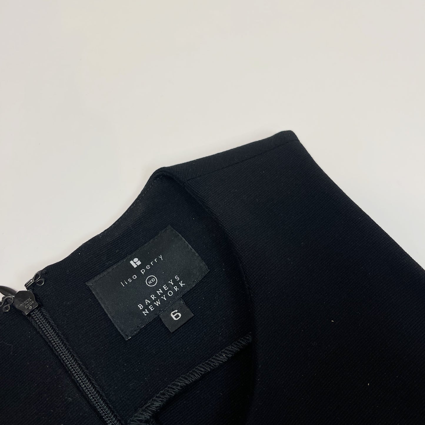 Lisa Perry Crew Neck Mini Dress