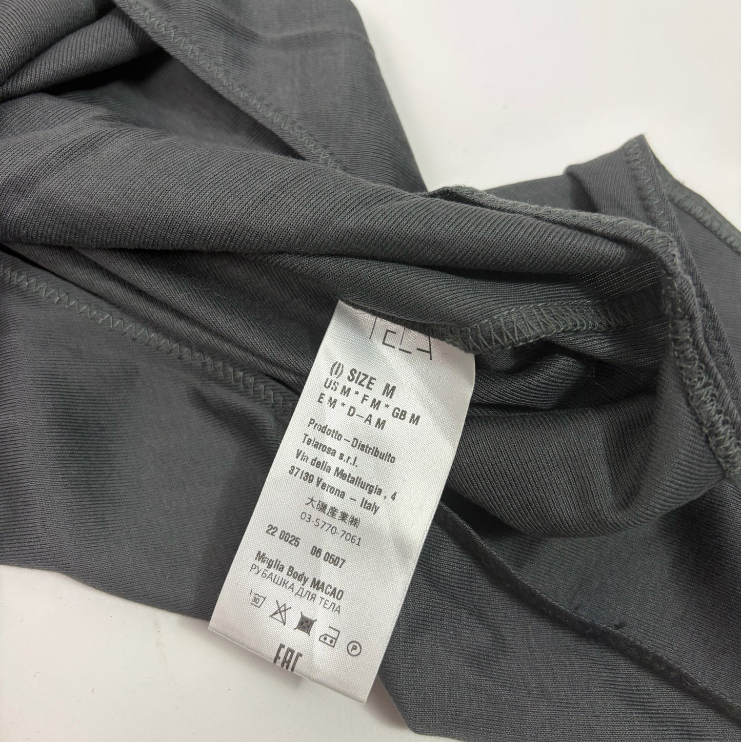 TELA Grey Bodysuit