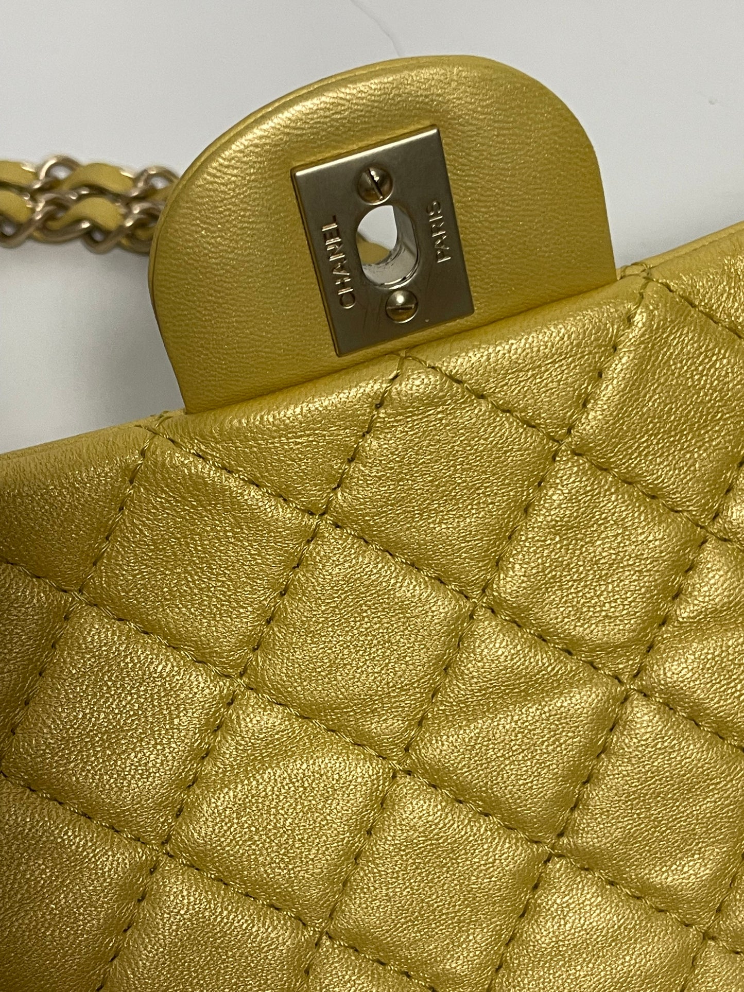 CHANEL jewelled flap bag