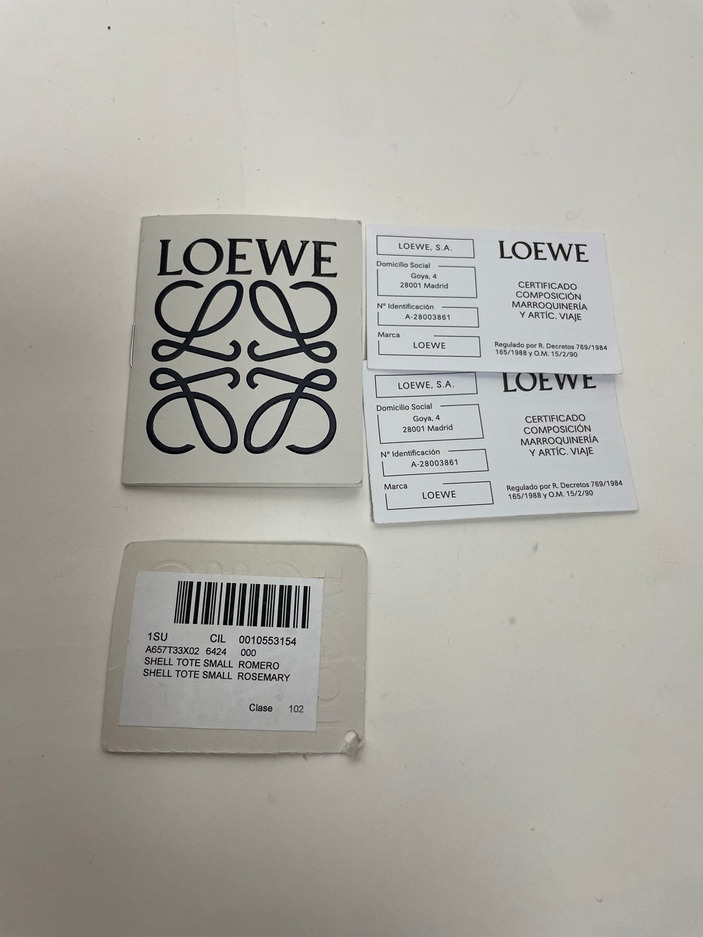 Loewe petal bag small