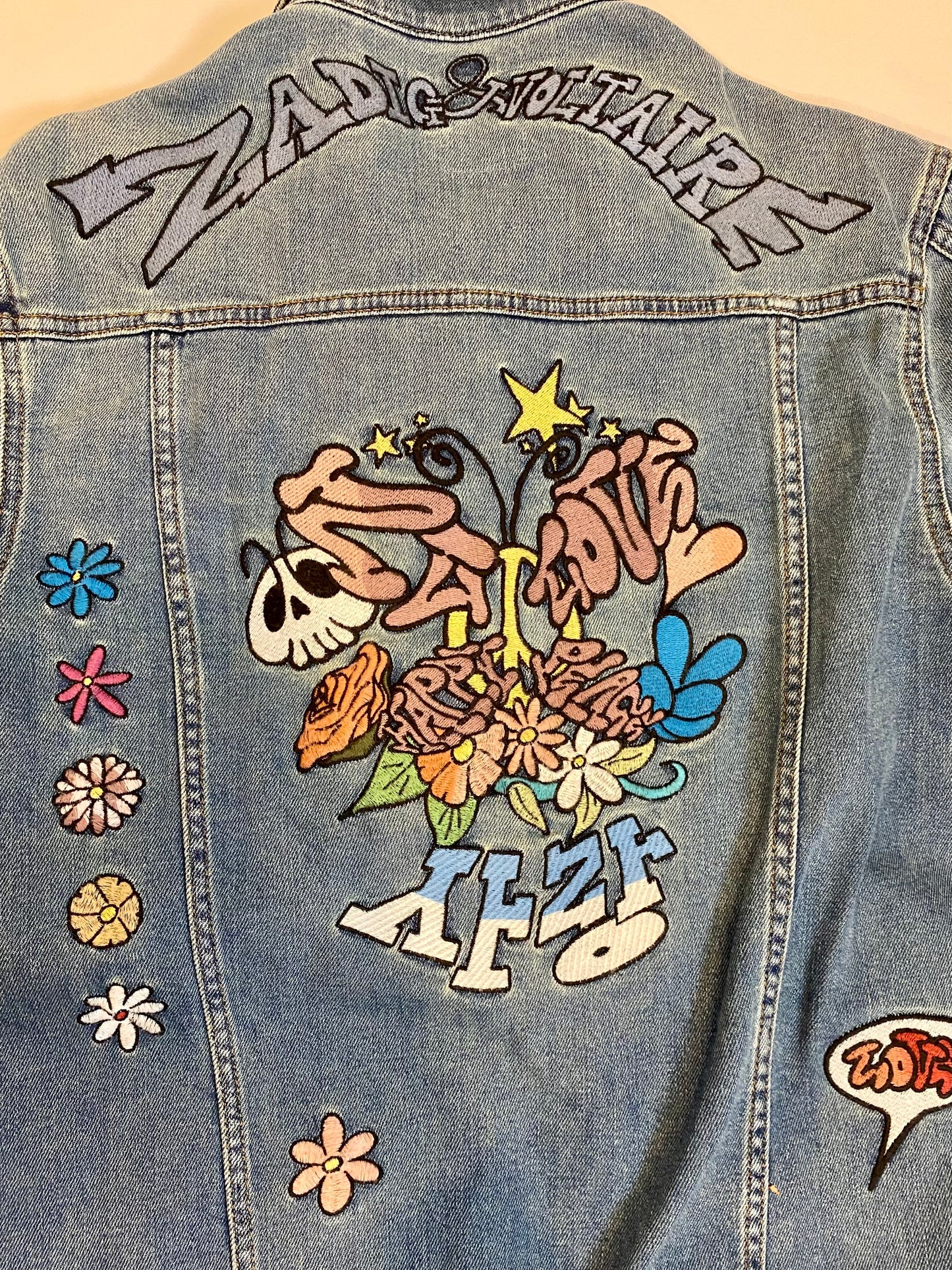 Zadig & Voltaire Butterfly denim jacket