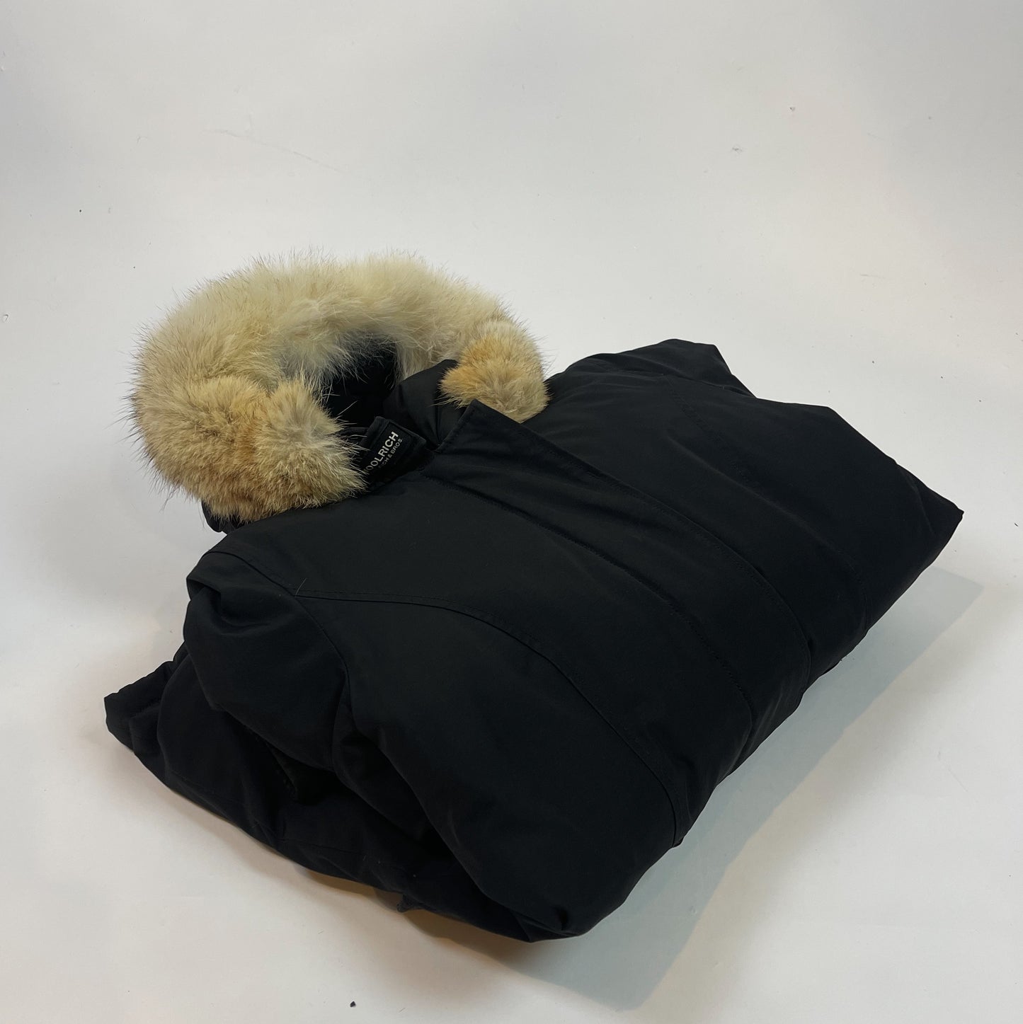 Black Woolrich Parka