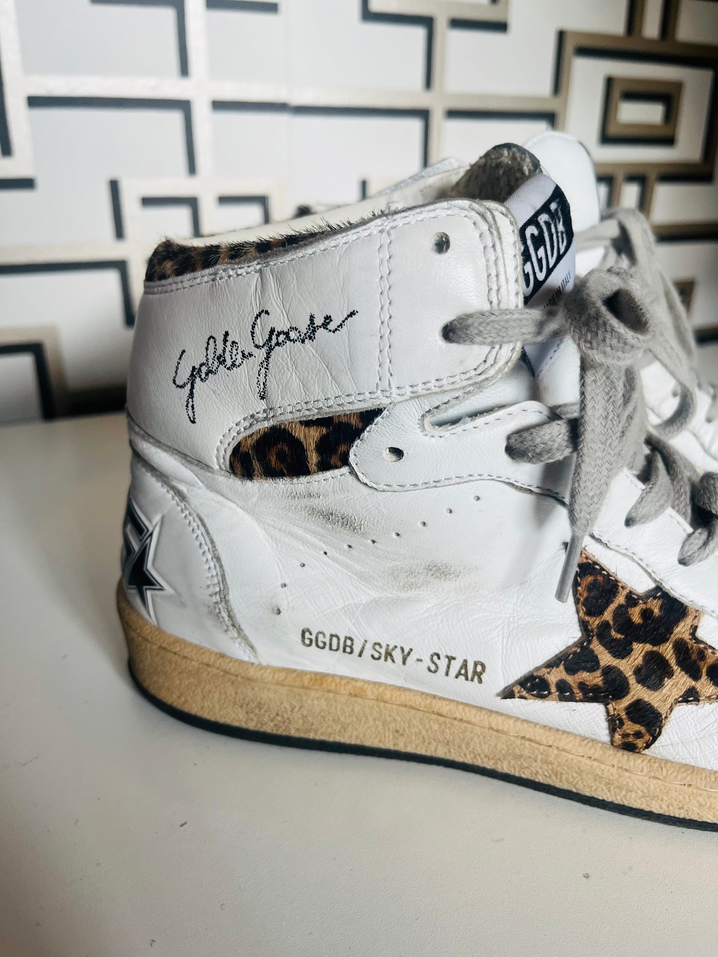 Golden Goose Deluxe sky-star sneakers size 39