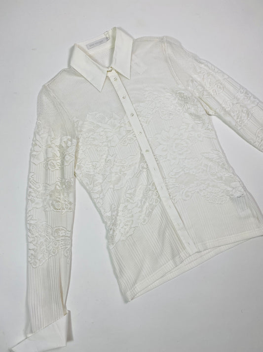 Anne Fontaine lace shirt