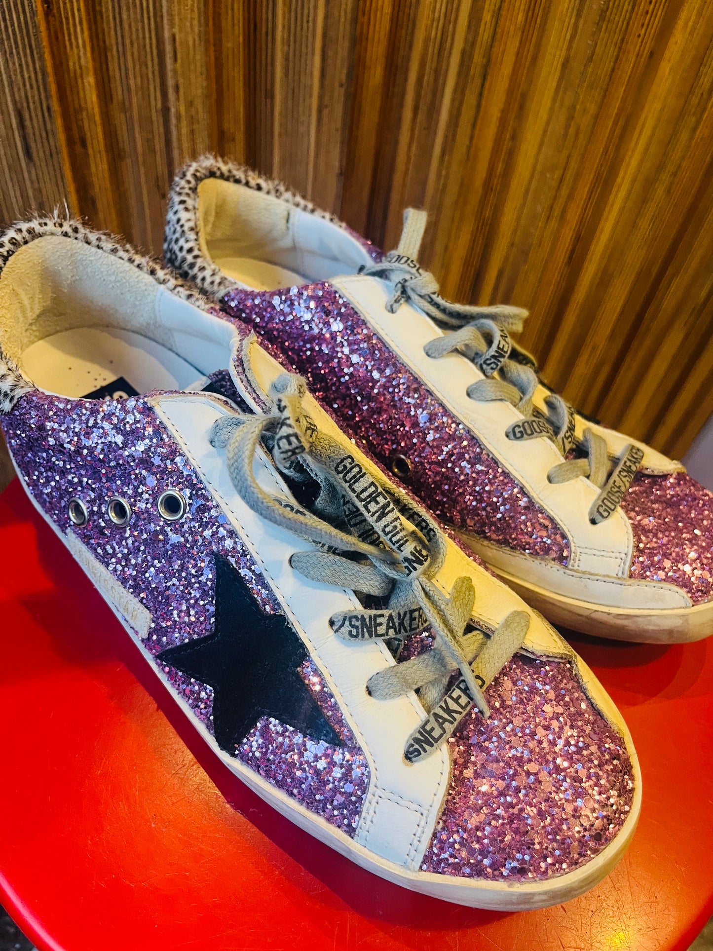 Golden Goose Deluxe superstars size 38