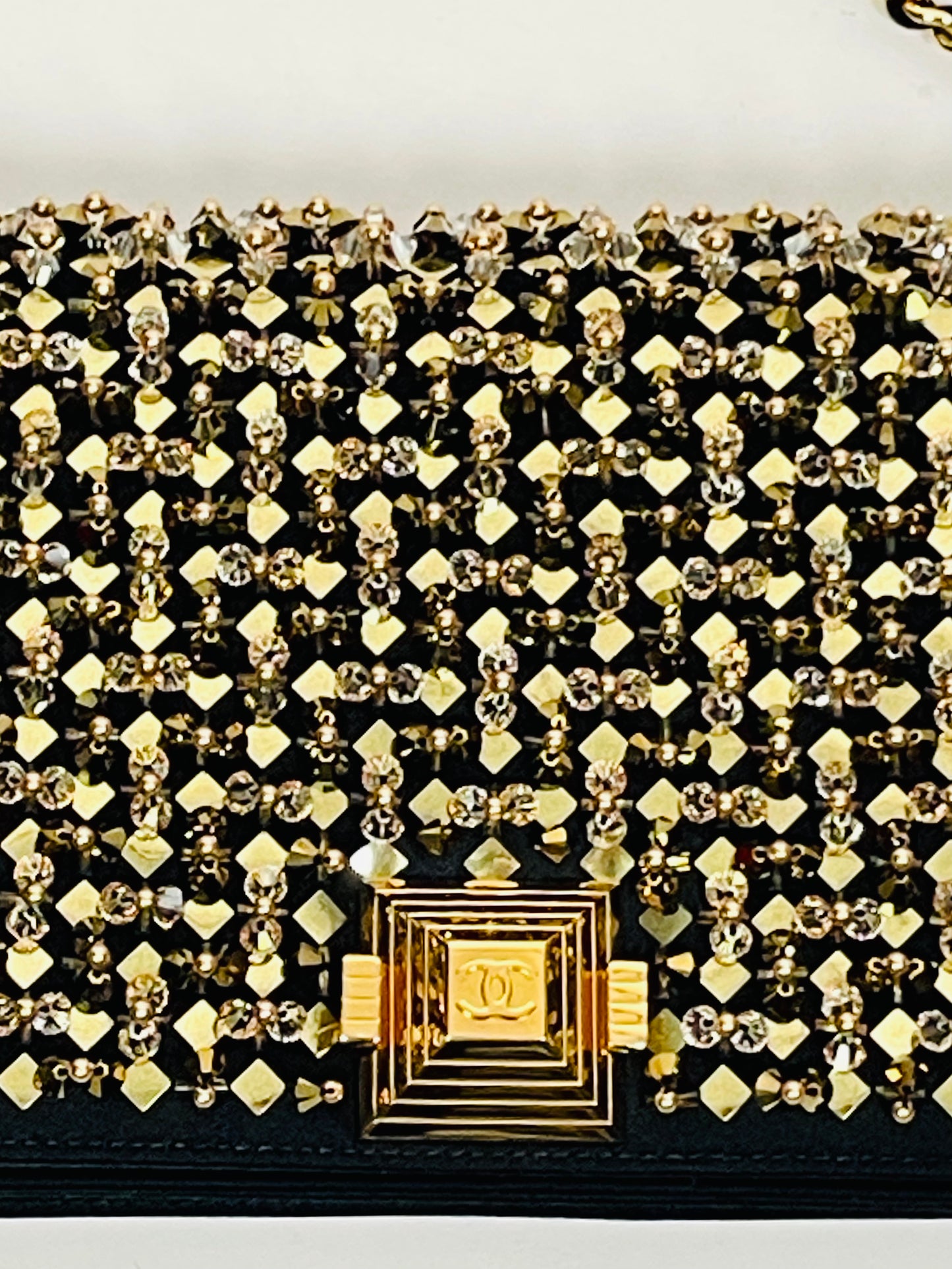 CHANEL sequin embellished WOC