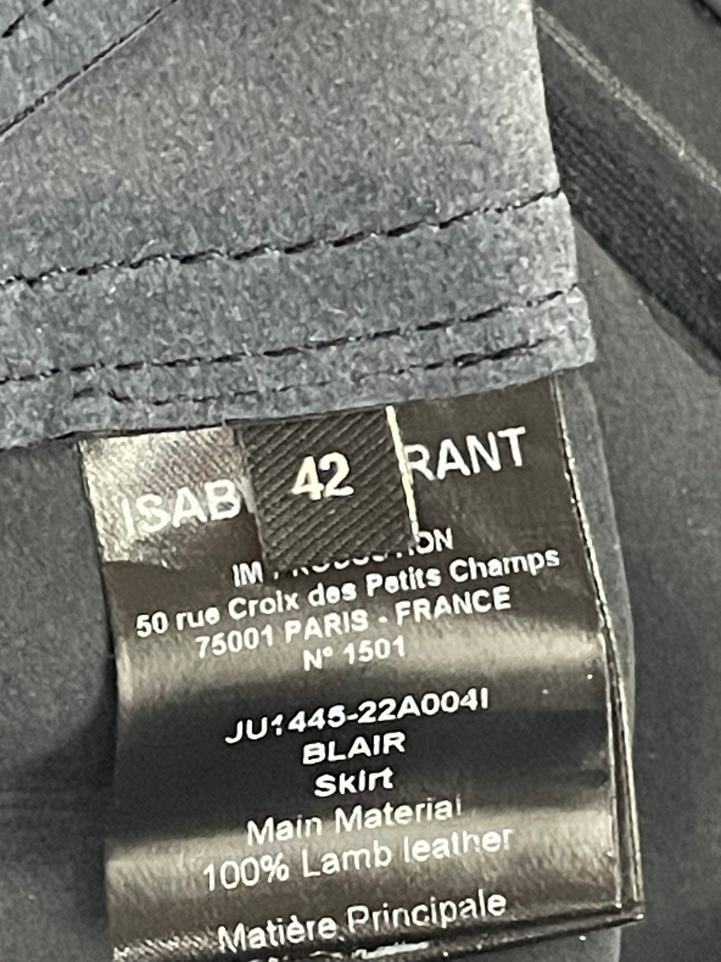 Isabel Marant Blair  lambskin mini