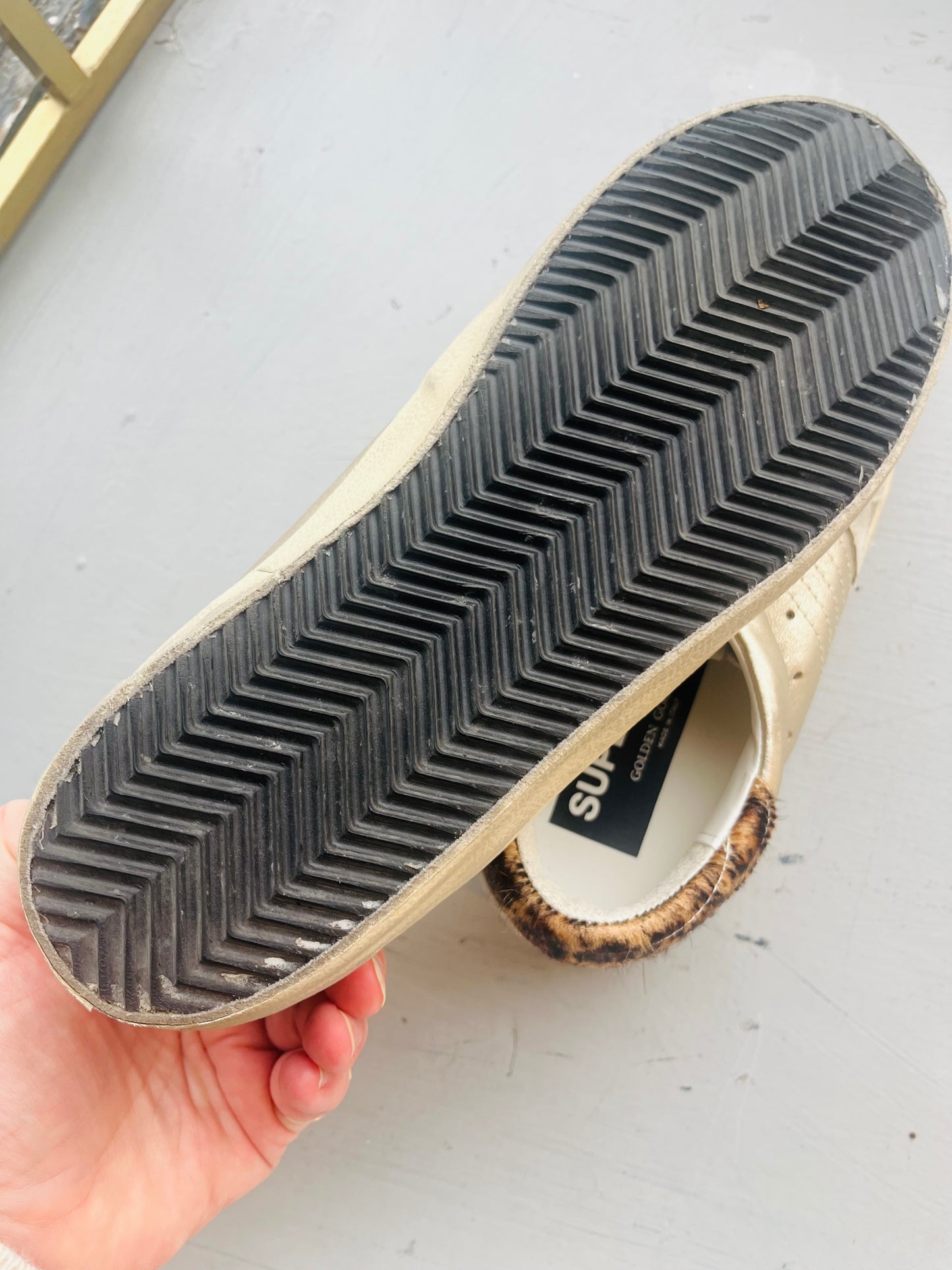 Golden Goose Deluxe superstars size 40