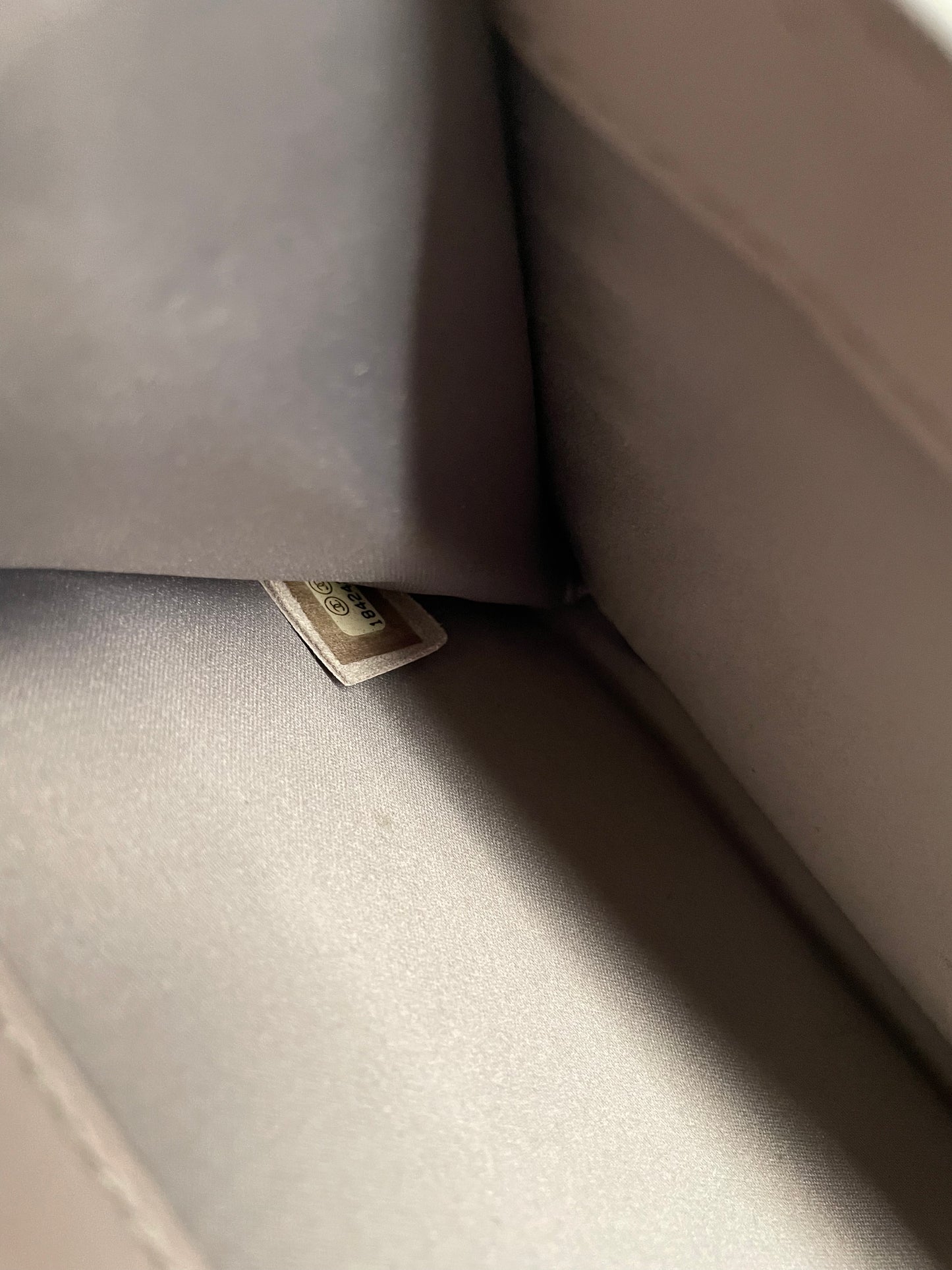 CHANEL lambskin single flap small