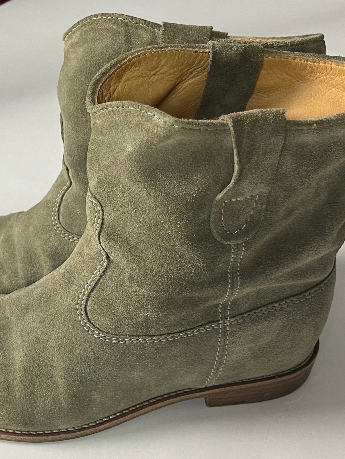 Isabel Marant Crisi suede ankle boot