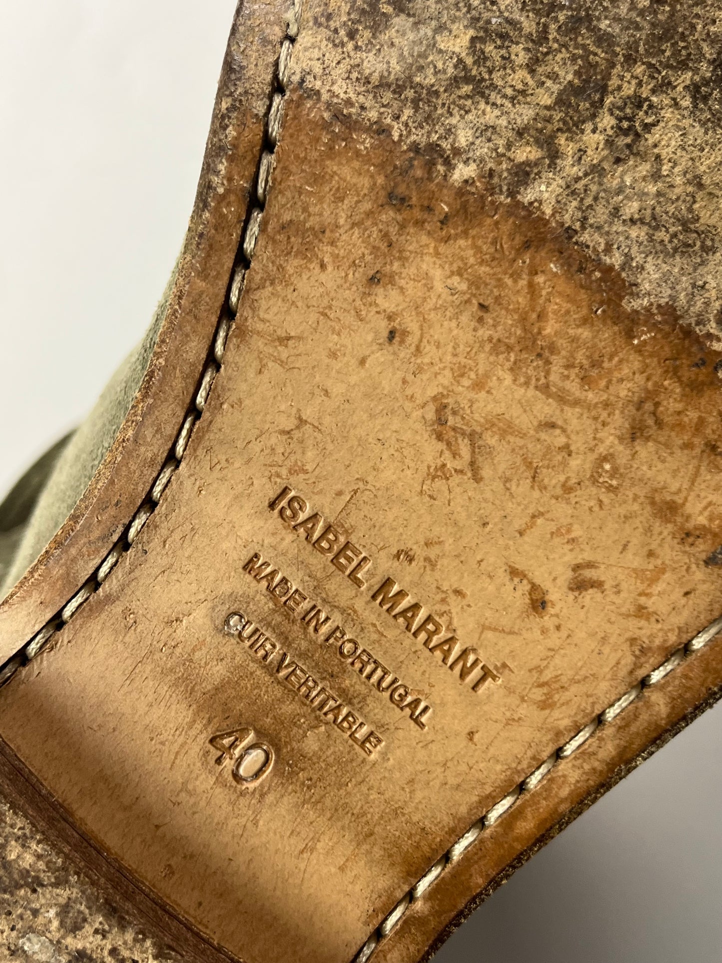 Isabel Marant Crisi suede ankle boot