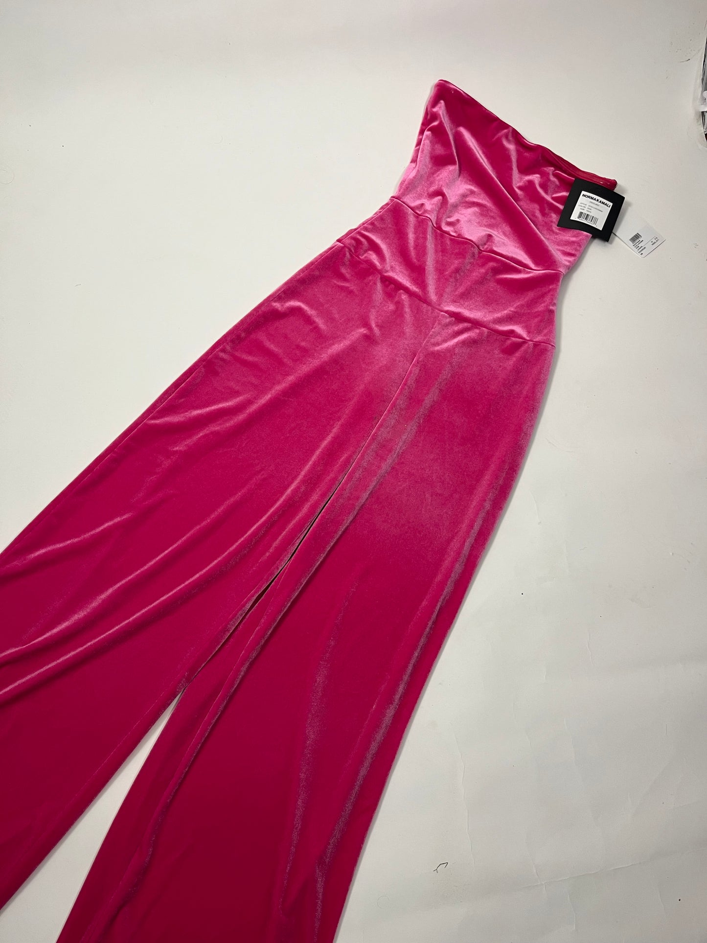 Norma Kamali velvet jumpsuit
