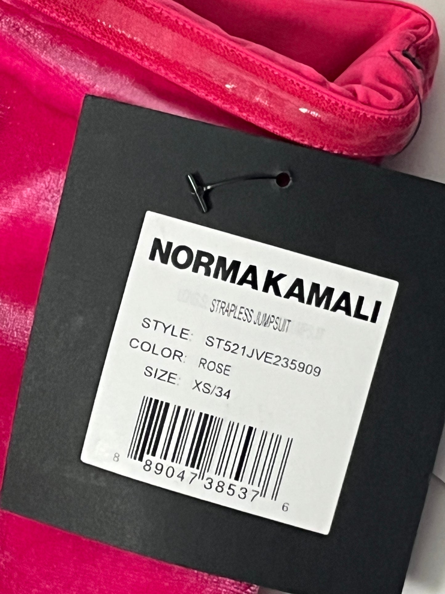 Norma Kamali velvet jumpsuit