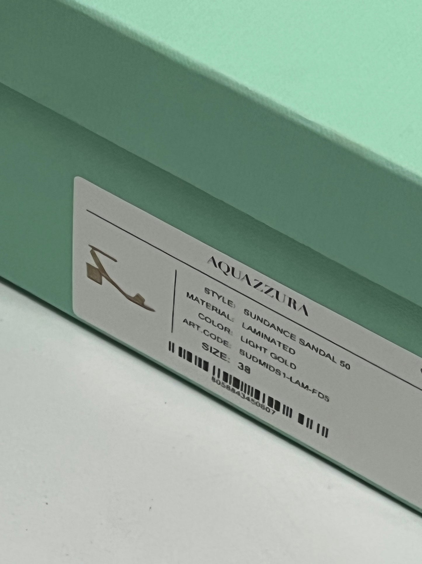 Aquazurra Sundance sandals 50mm