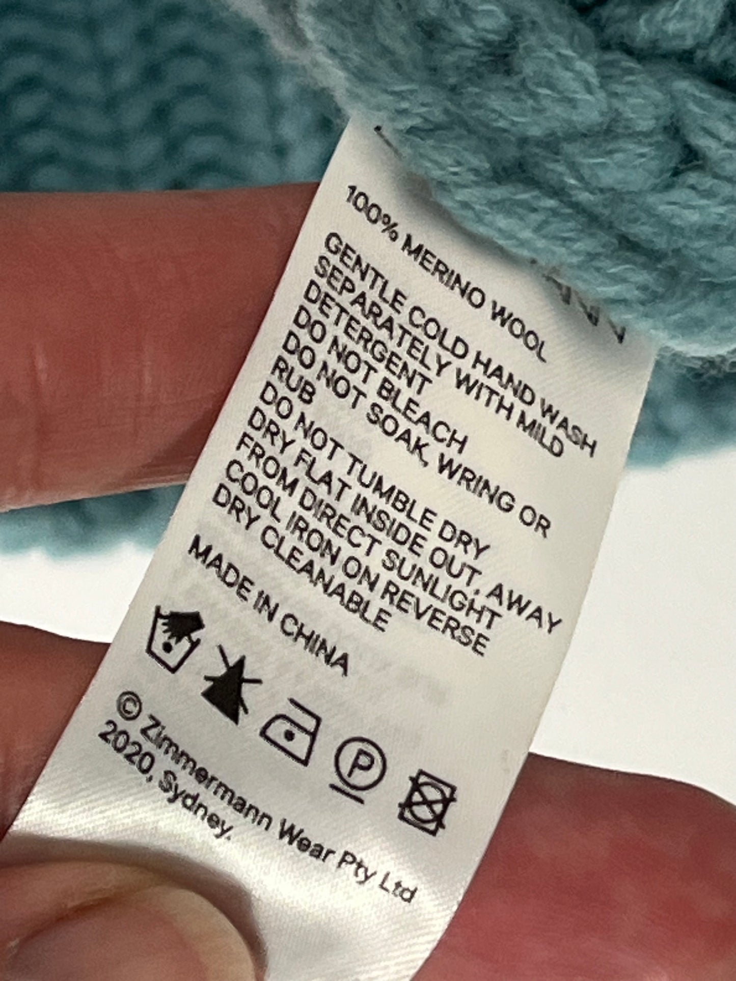Zimmerman merino wool sweater