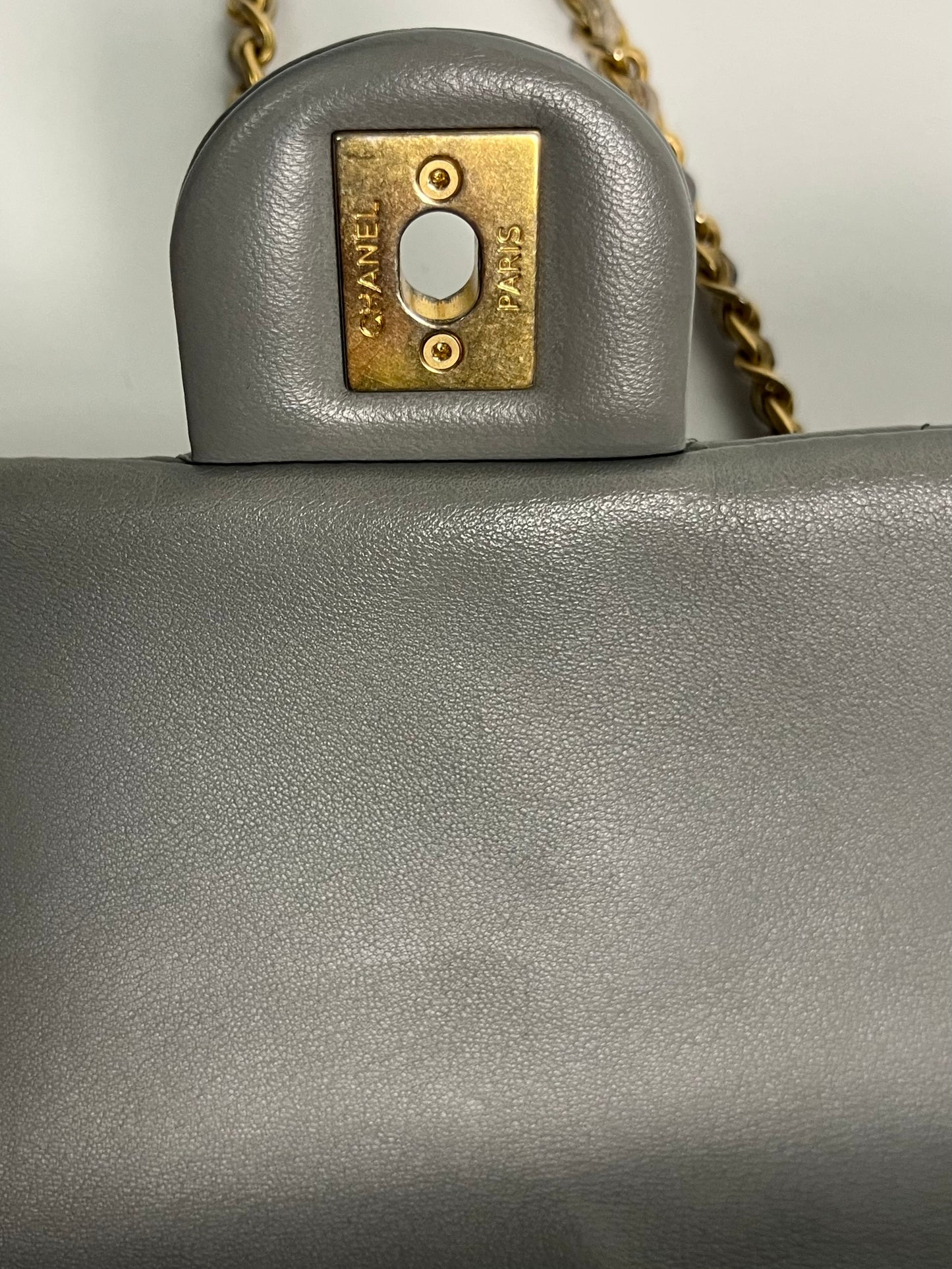 CHANEL Chain Around small rectangle chevron