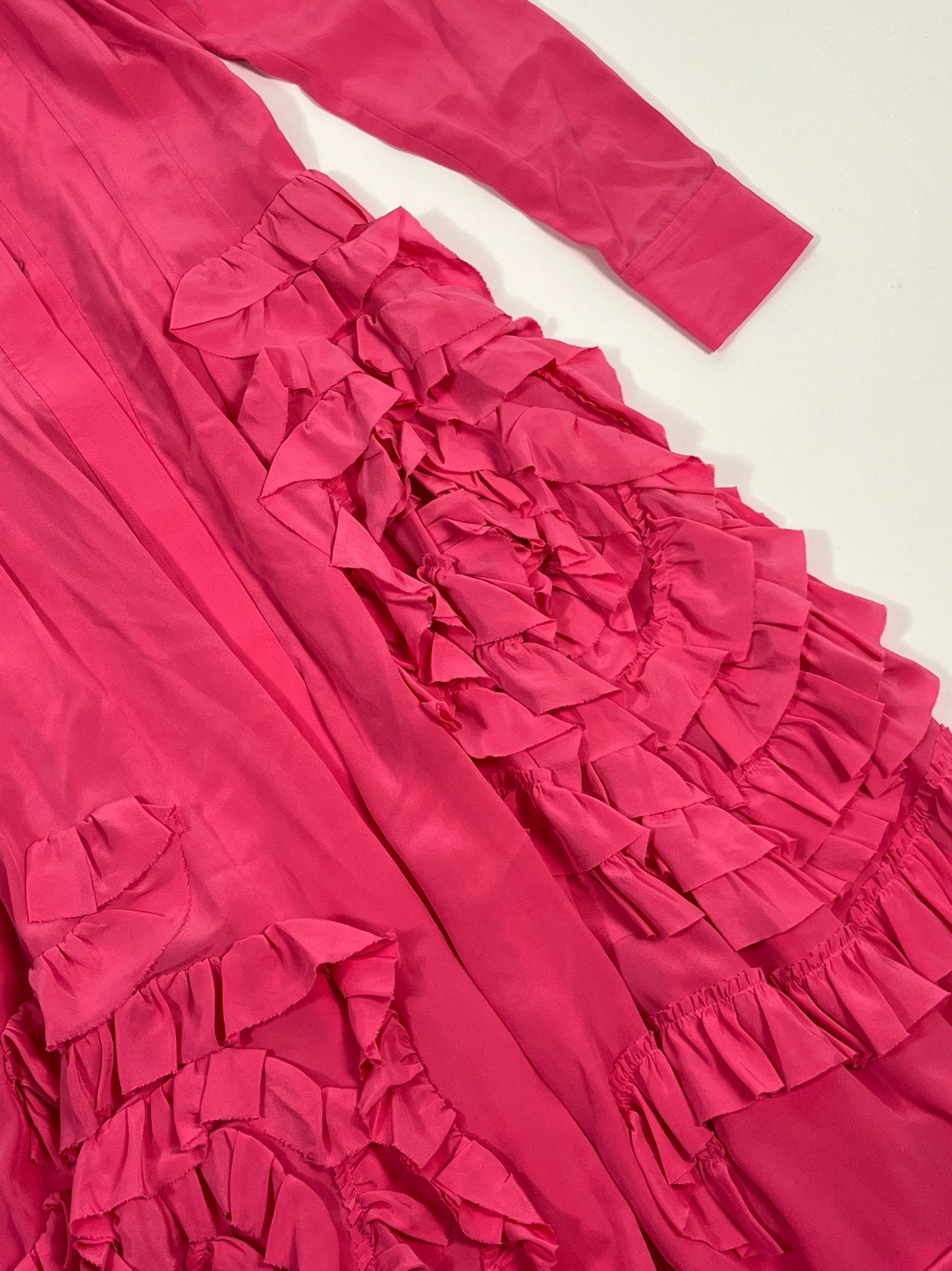 Ulla Johnson pink silk Gwen dress