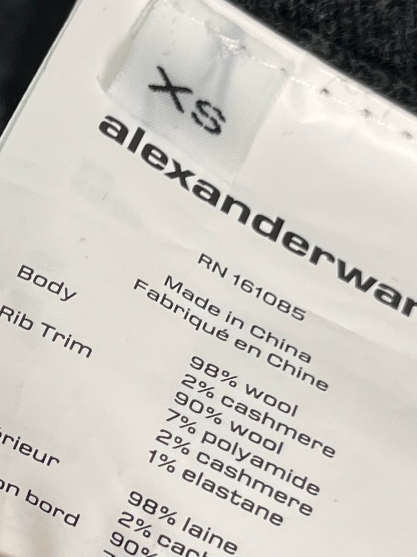 ALEXANDER WANG sparkly knit