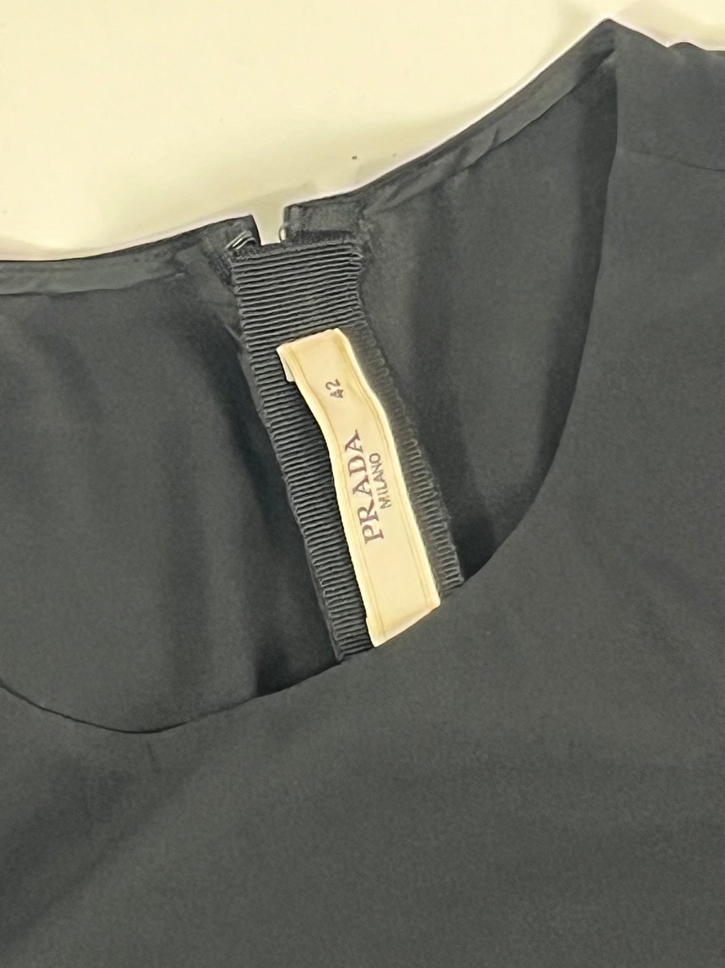 Prada silk shell top