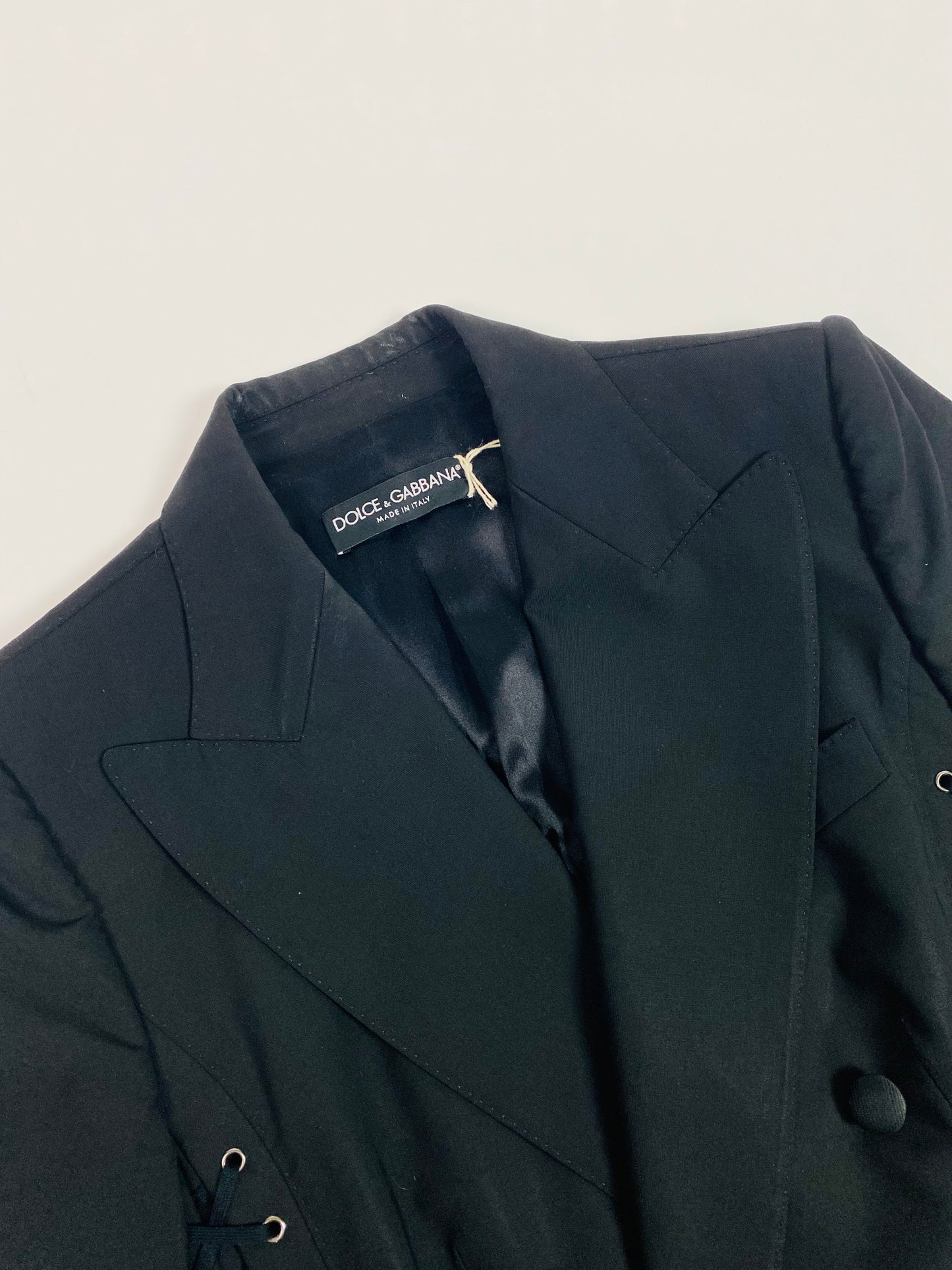 Dolce & Gabbana lace-up jacket