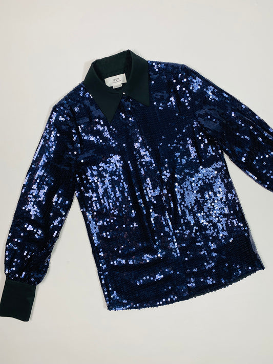 VictoriaVictoriaBeckham sequin shirt