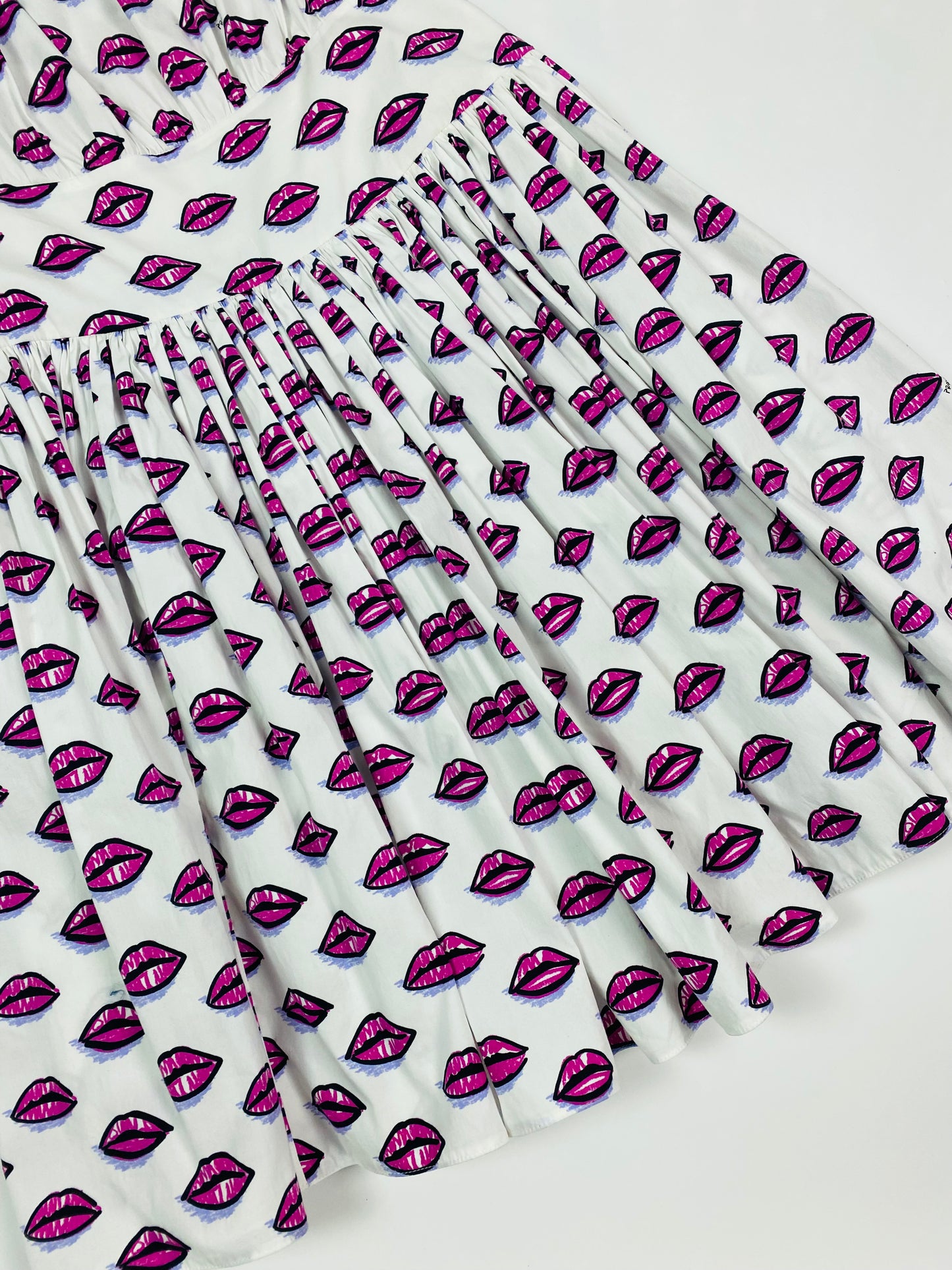 Prada 'Lips' dress