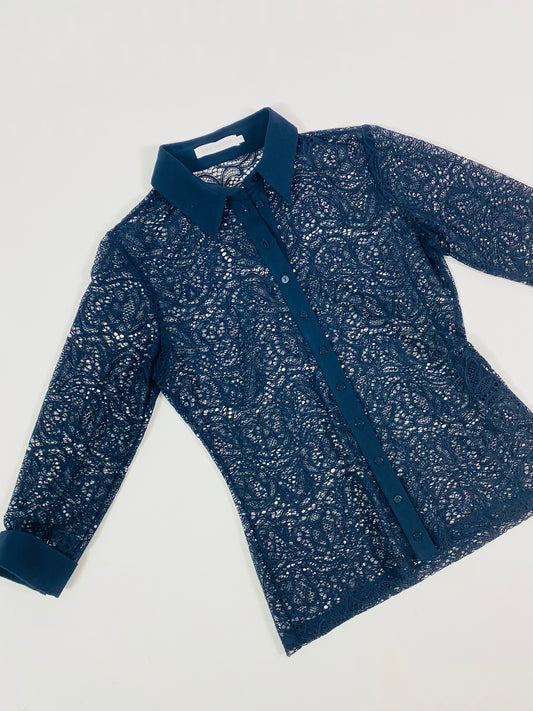 Anne Fontaine lace shirt