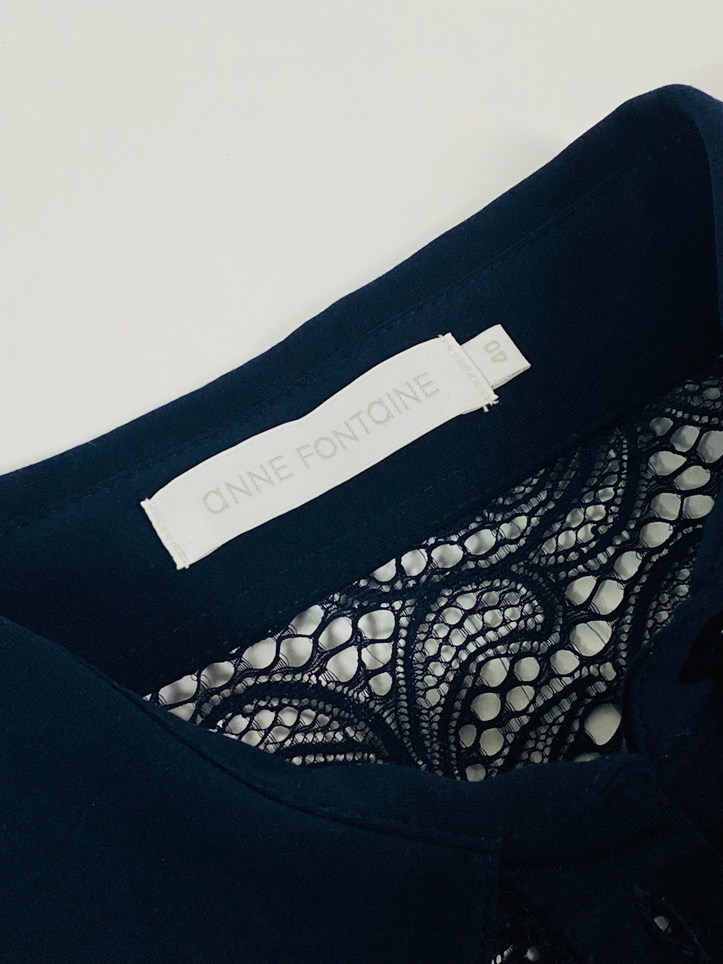 Anne Fontaine lace shirt