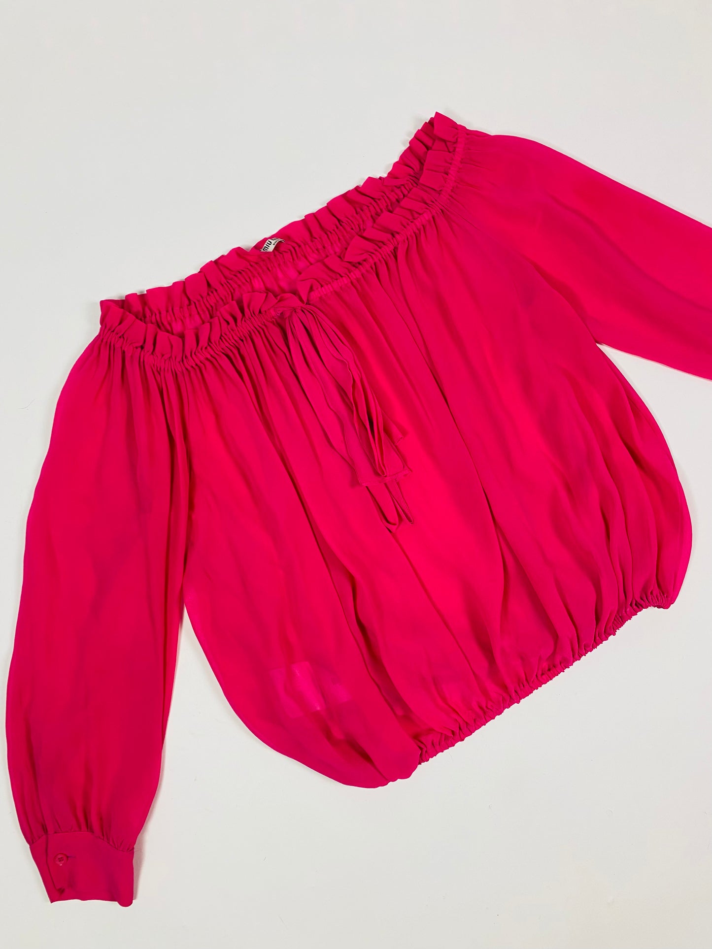 Miu Miu silk top