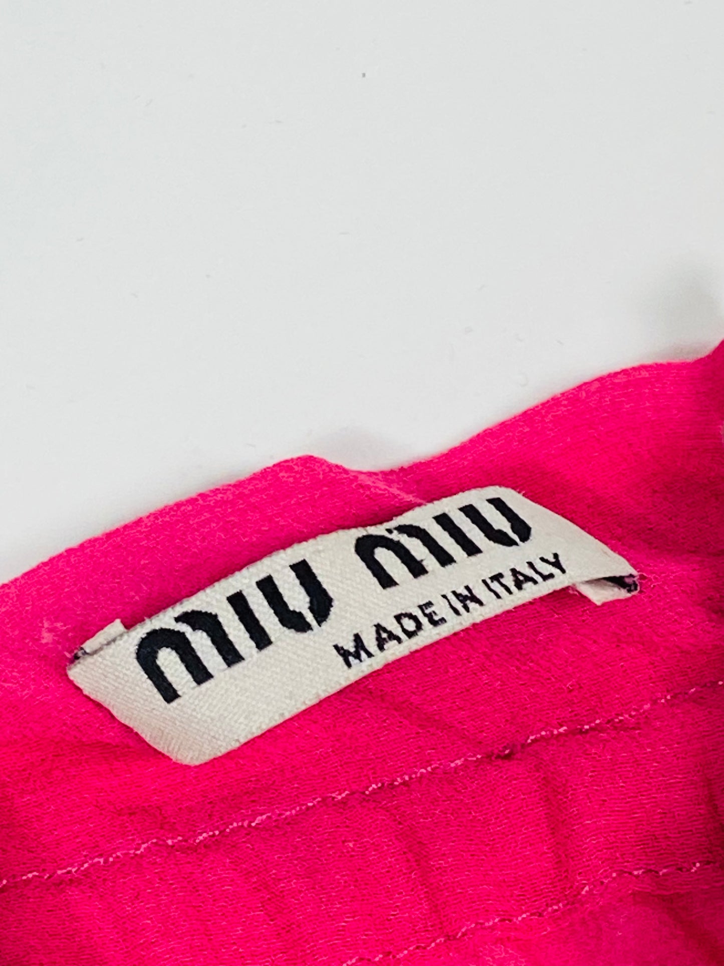 Miu Miu silk top