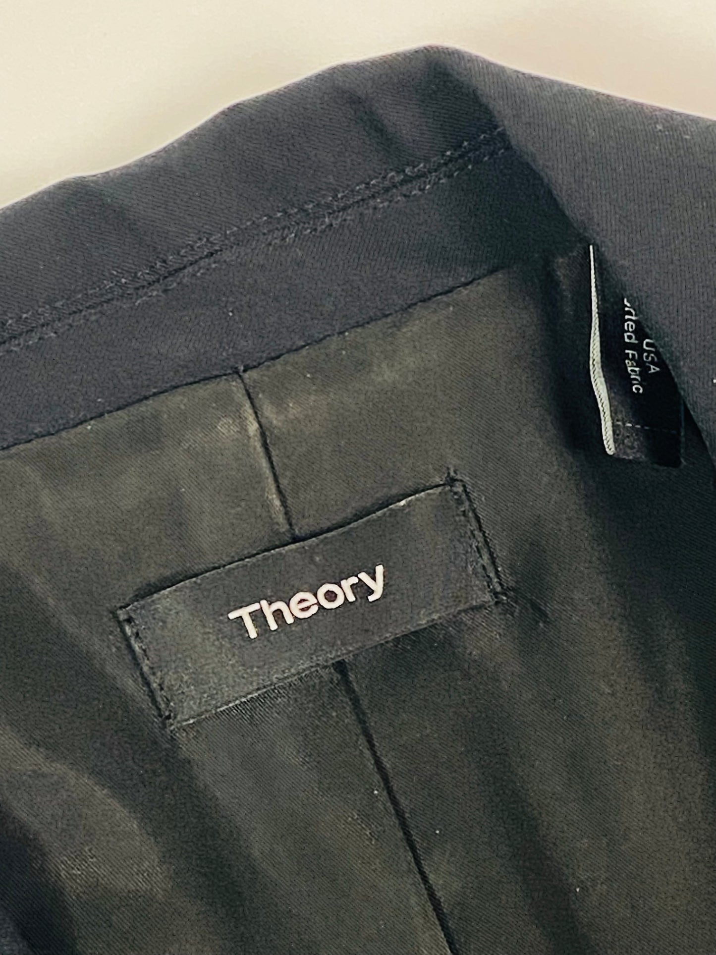 Theory fitted blazer pant suit