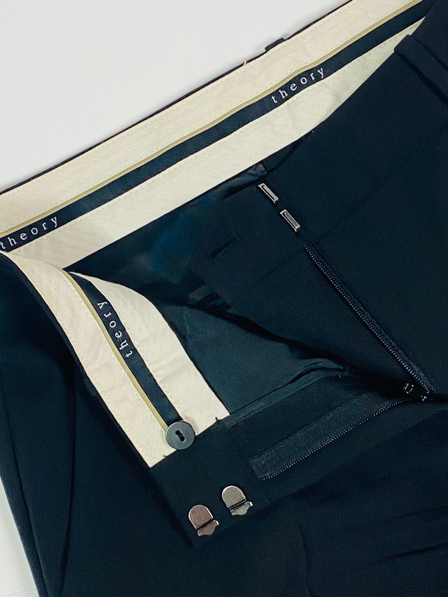 Theory fitted blazer pant suit