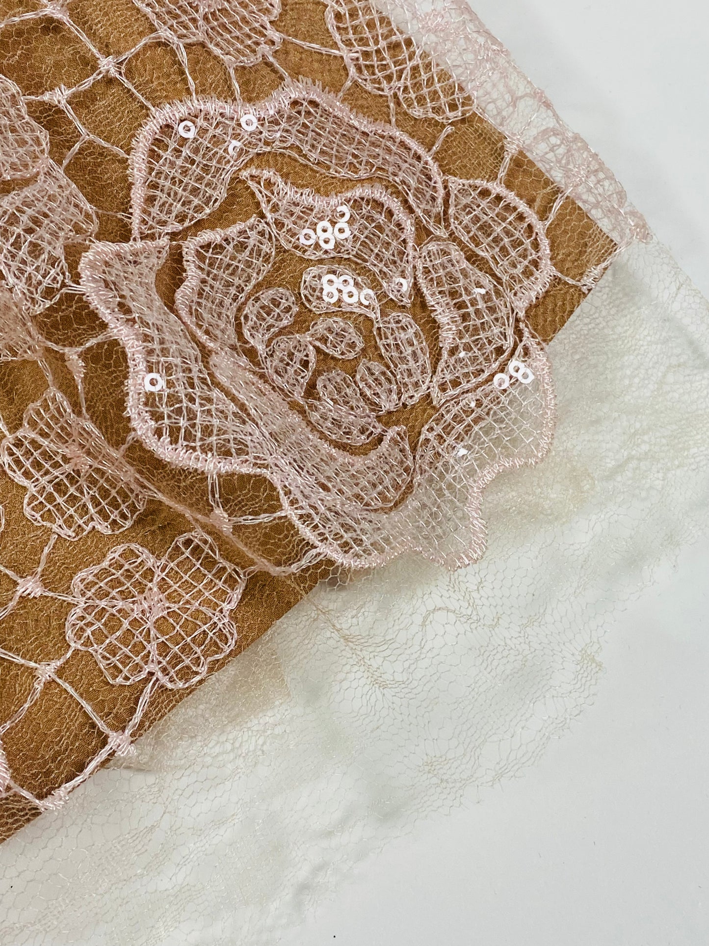 Self-Portrait tiered lace dress