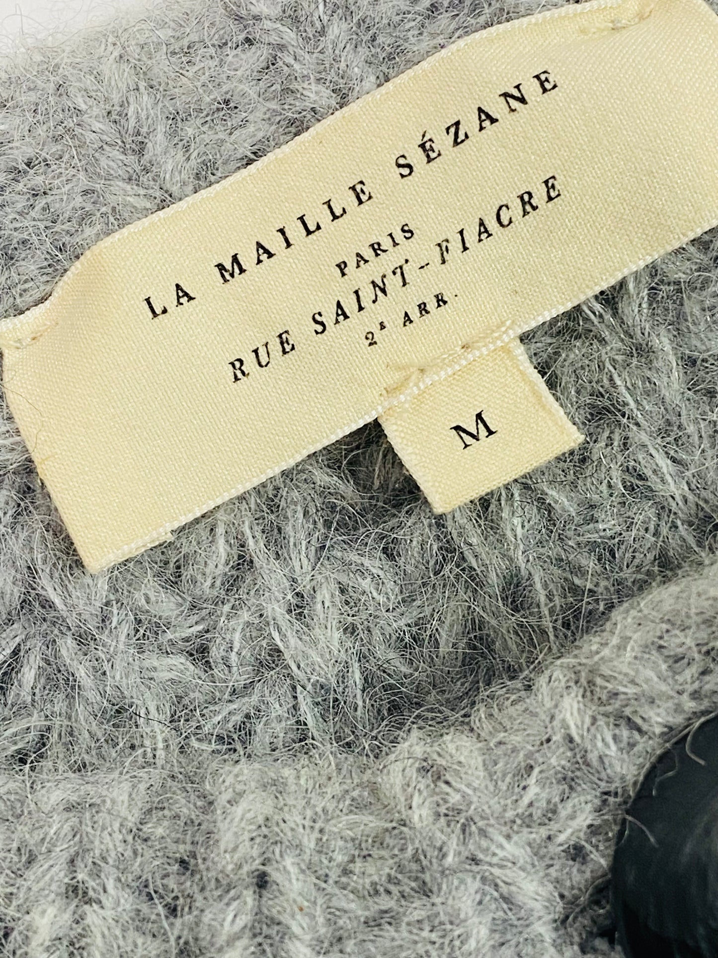 La Maille Sézane cashmere cardigan