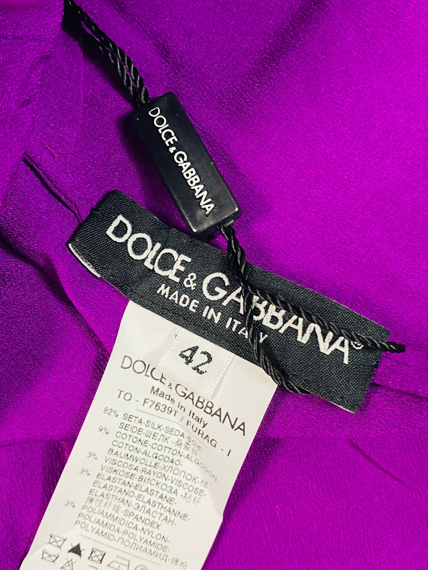 Dolce & Gabbana silk top