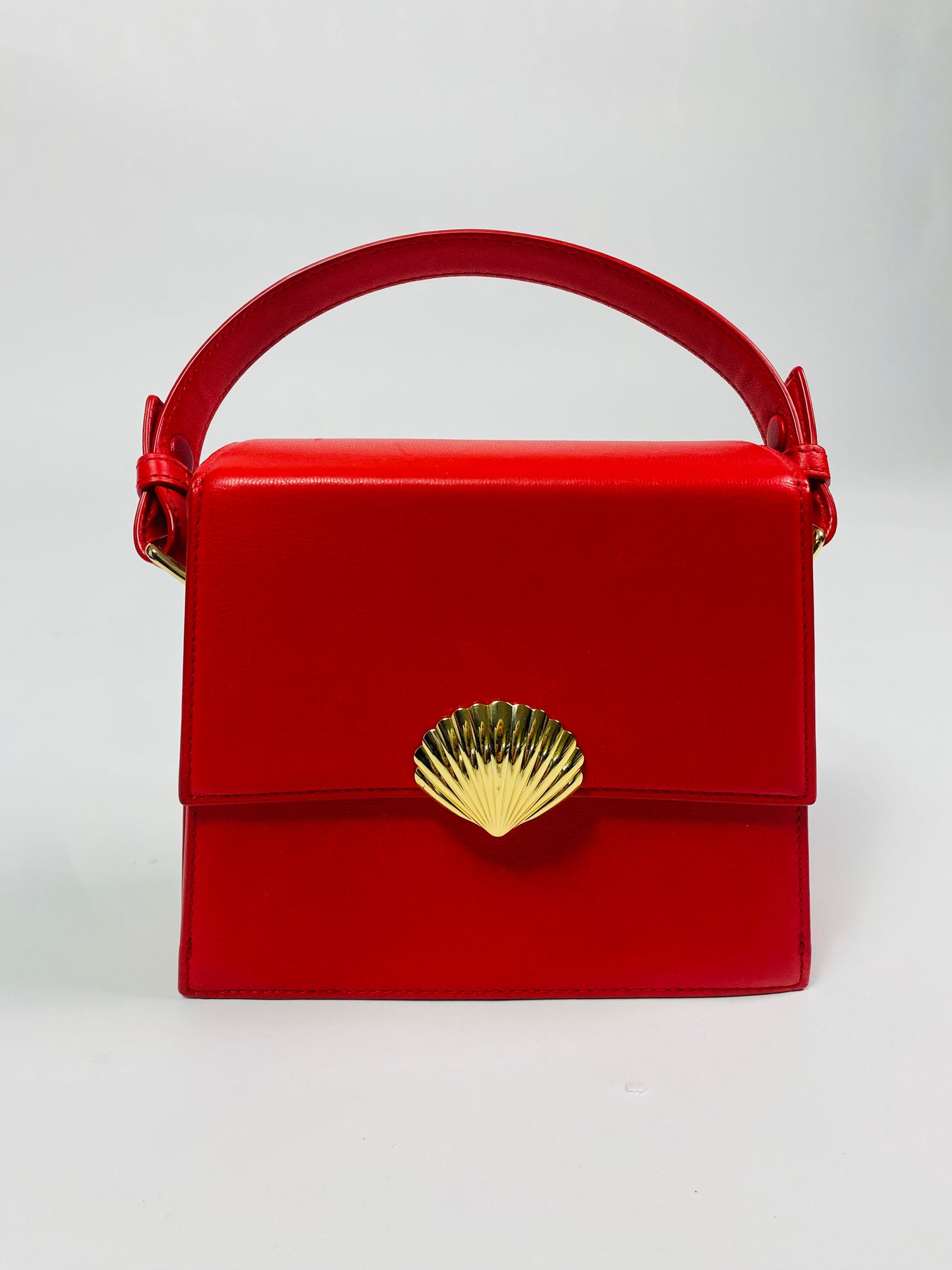 RIXO square leather bag
