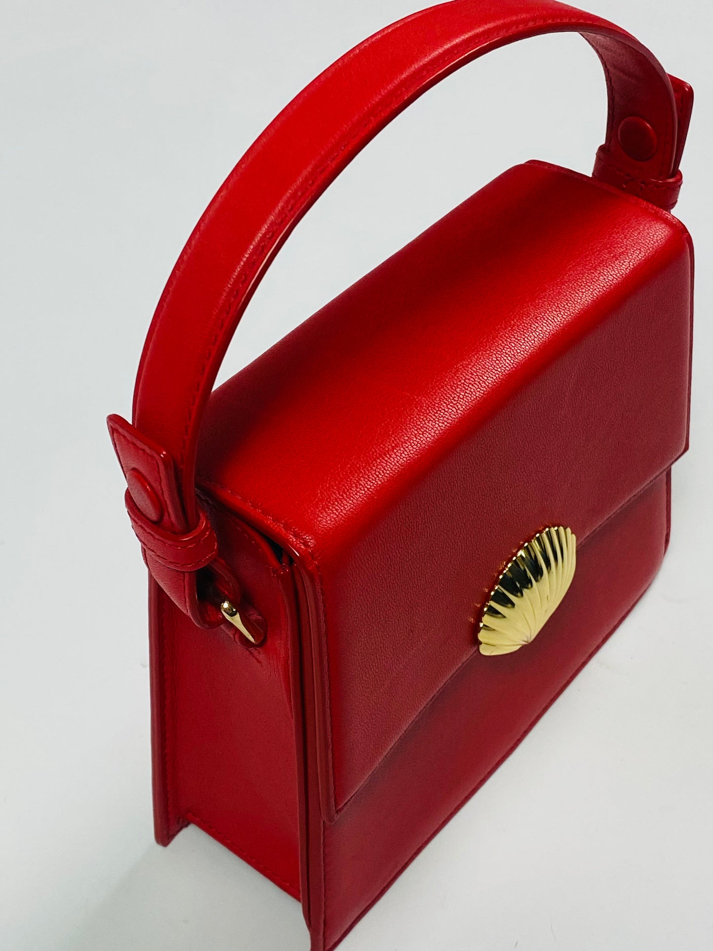 RIXO square leather bag