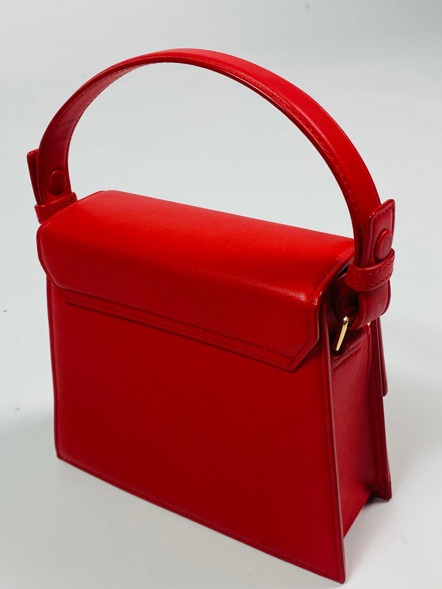 RIXO square leather bag
