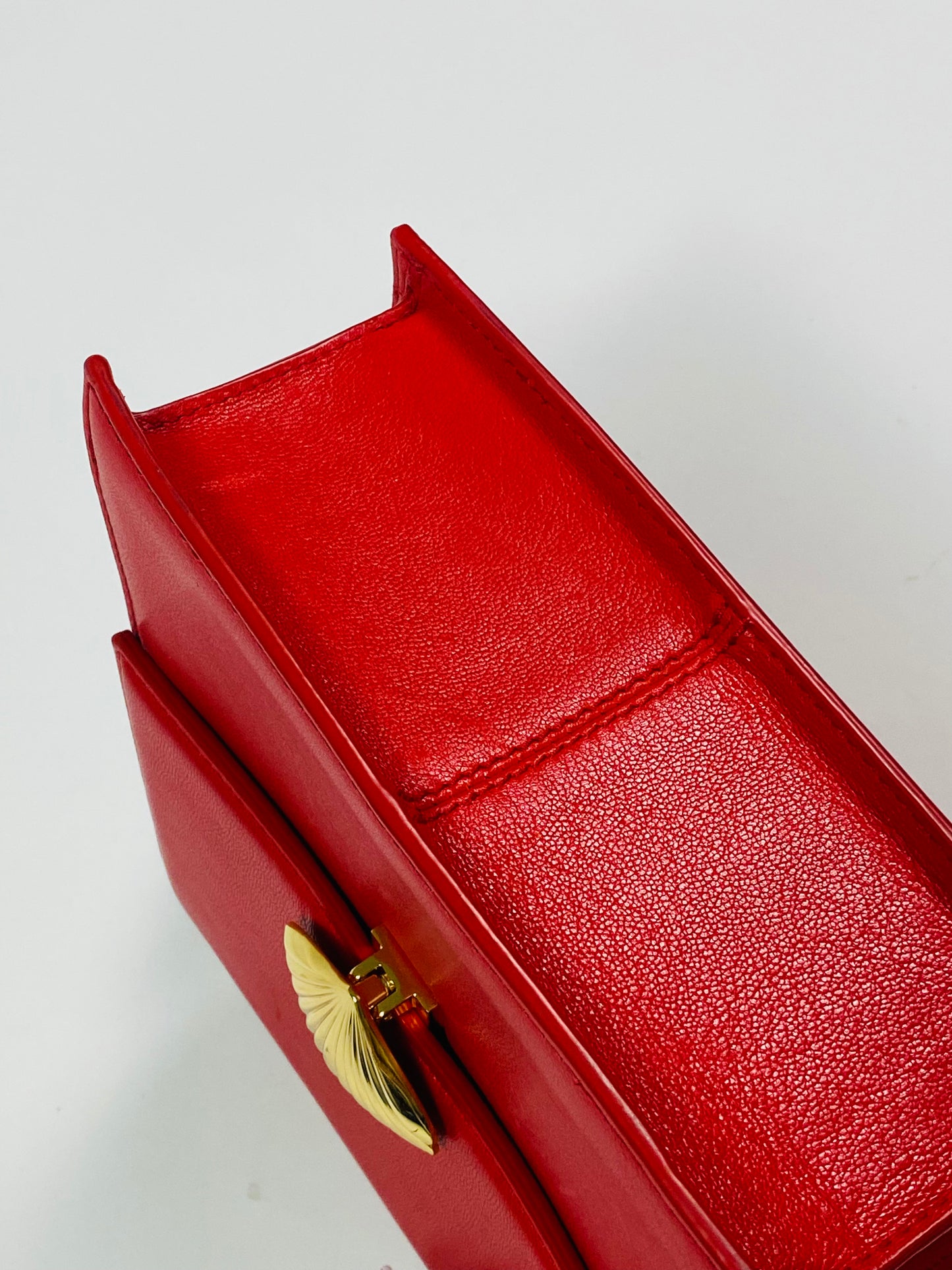 RIXO square leather bag