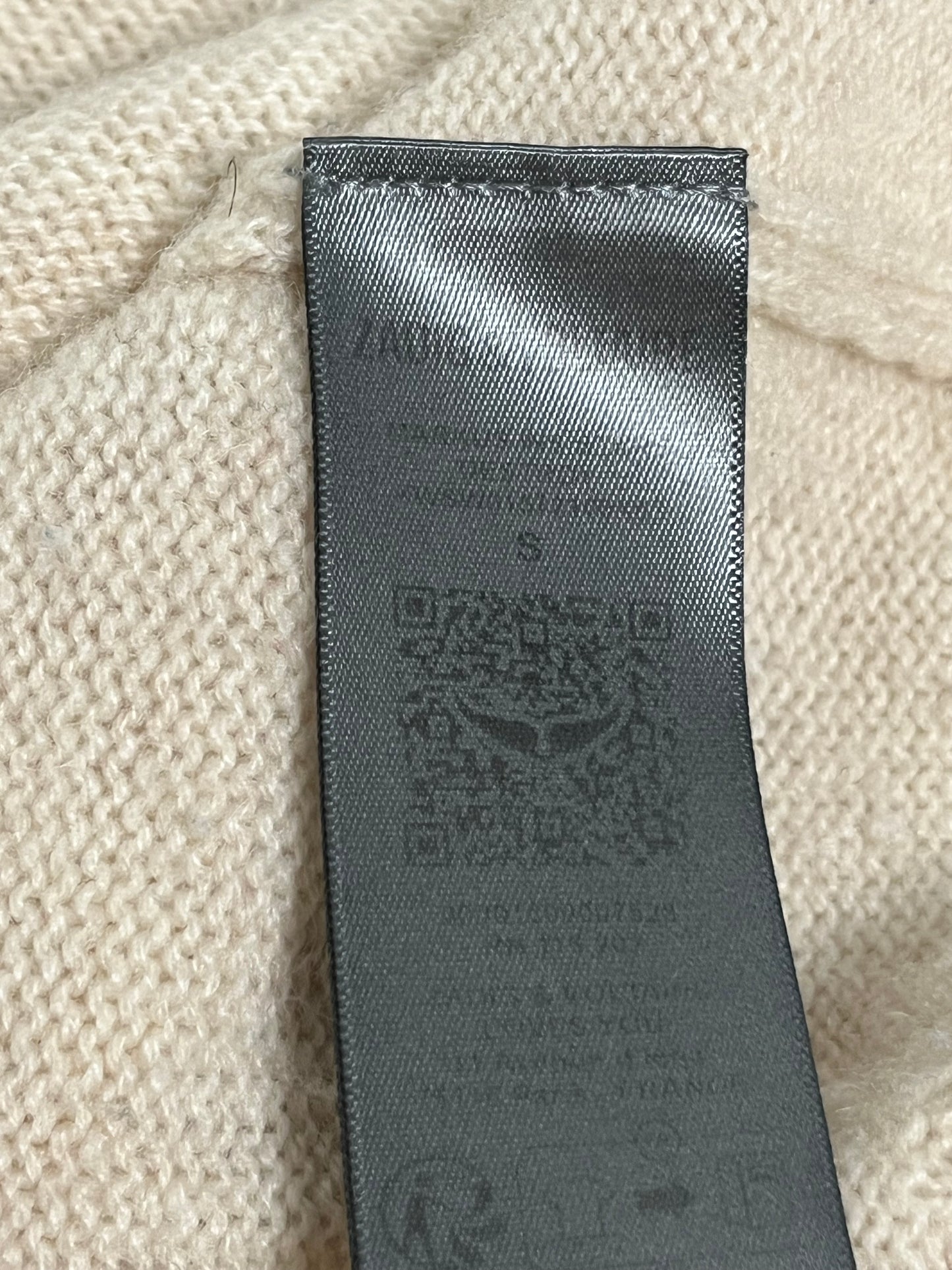 Zadig & Voltaire distressed cashmere