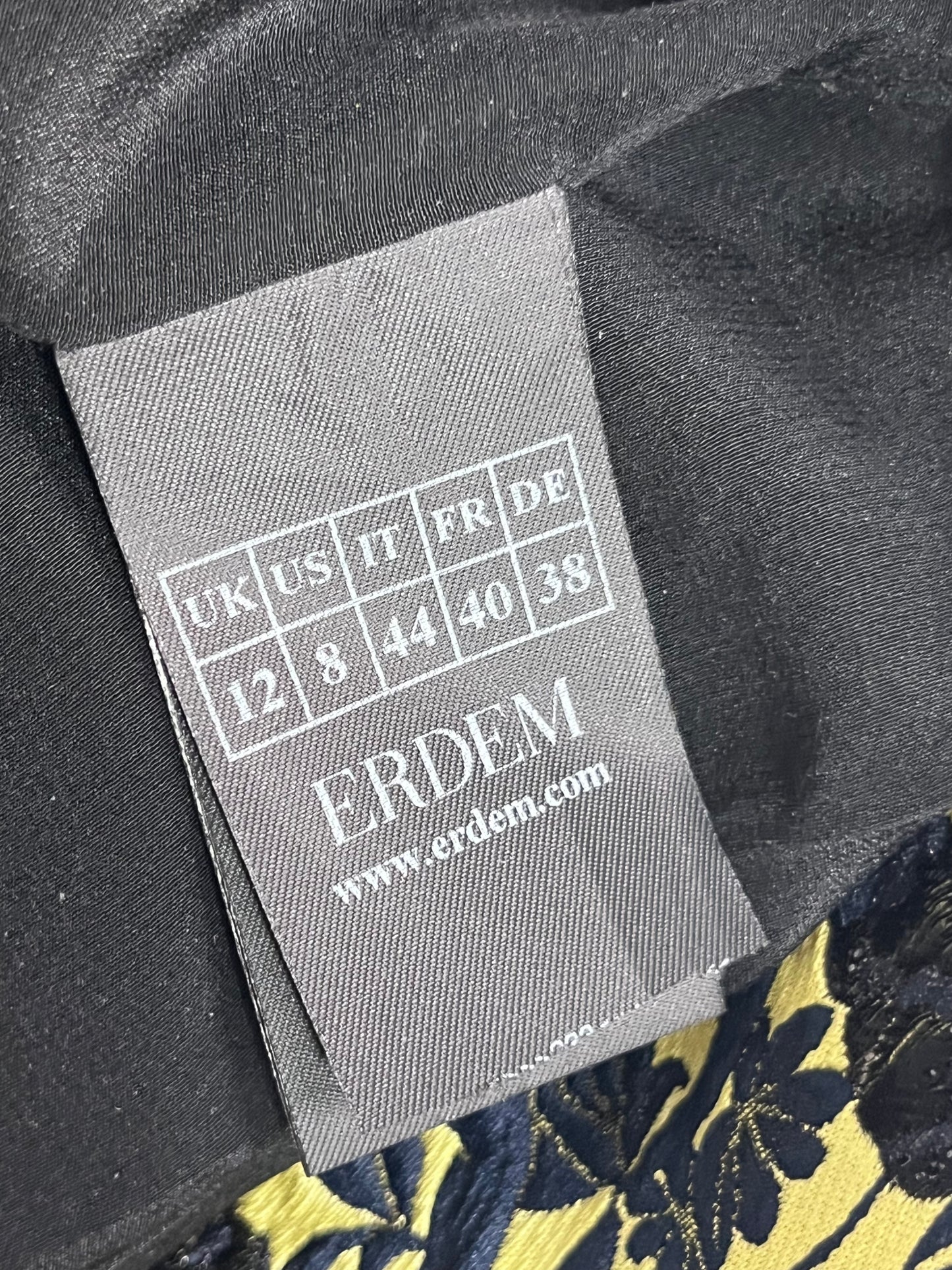 Erdem brocade dress